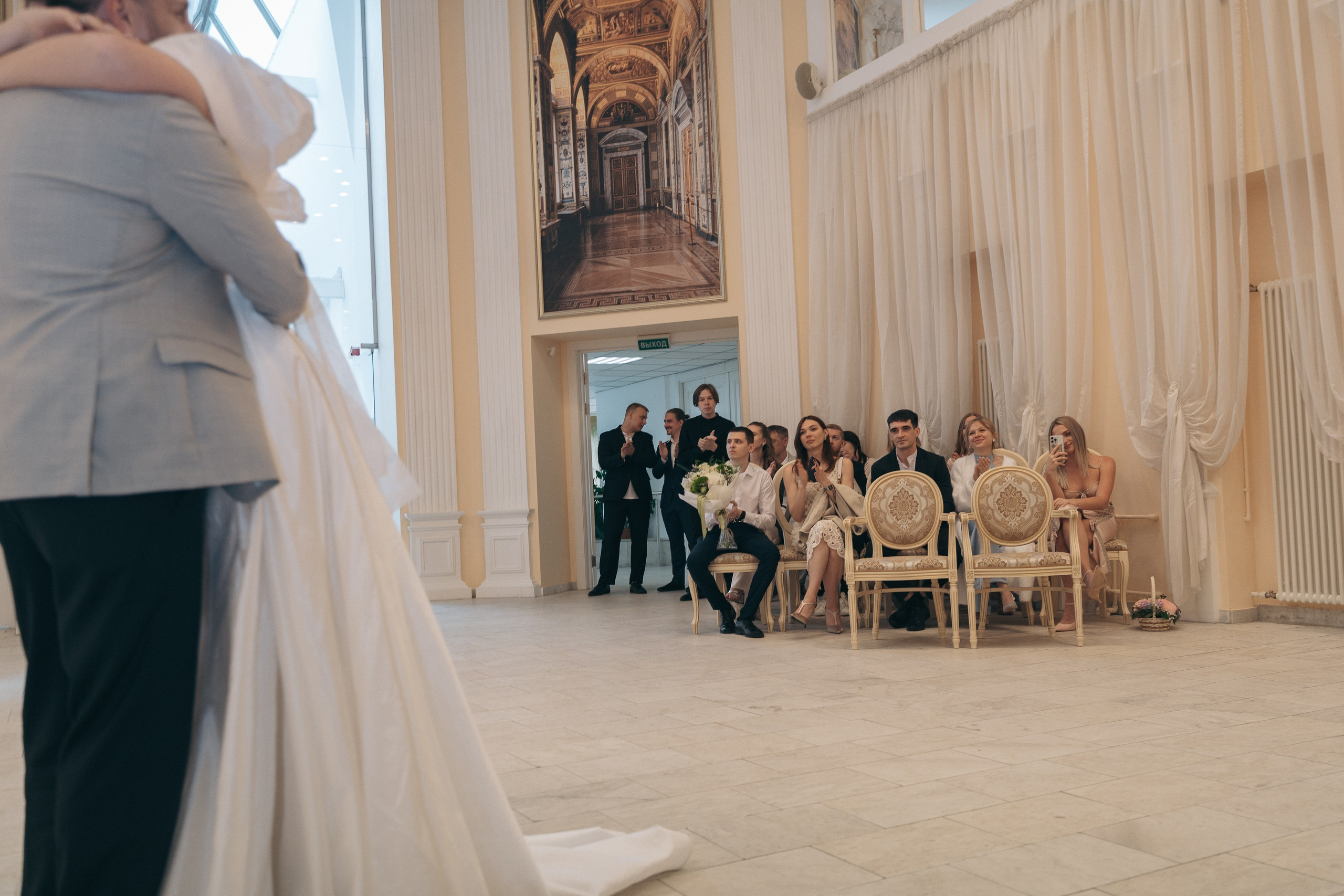 В ЗАГСе Выборгского района Санкт-Петербурга. Professional photoartist in St. Petersburg (wedding, reportage, portrait, model book, love story) Alexander Shvedov