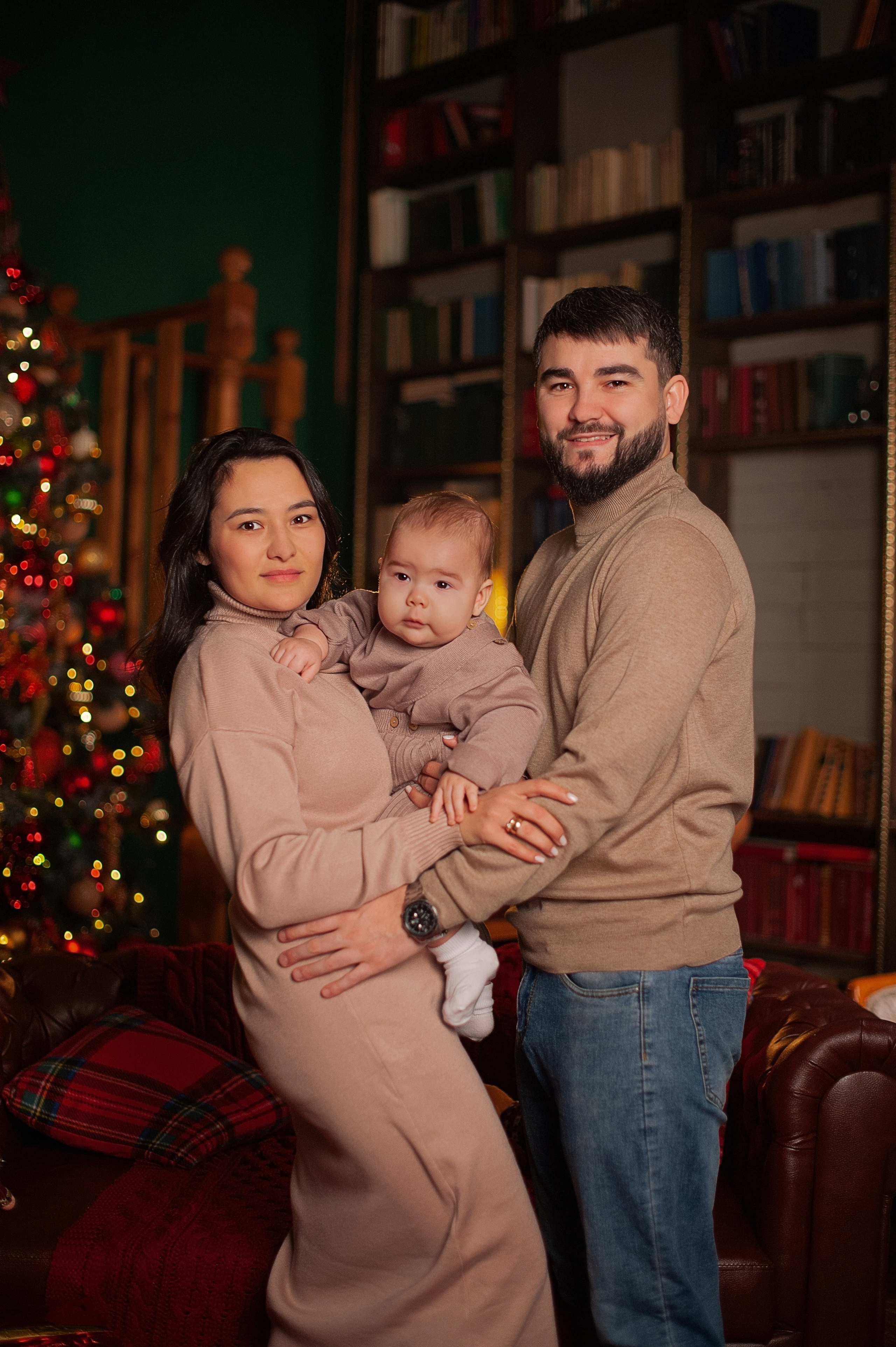 Новый год с мамой и папой. Семейный и детский фотограф в Казани Виктория Мерхи