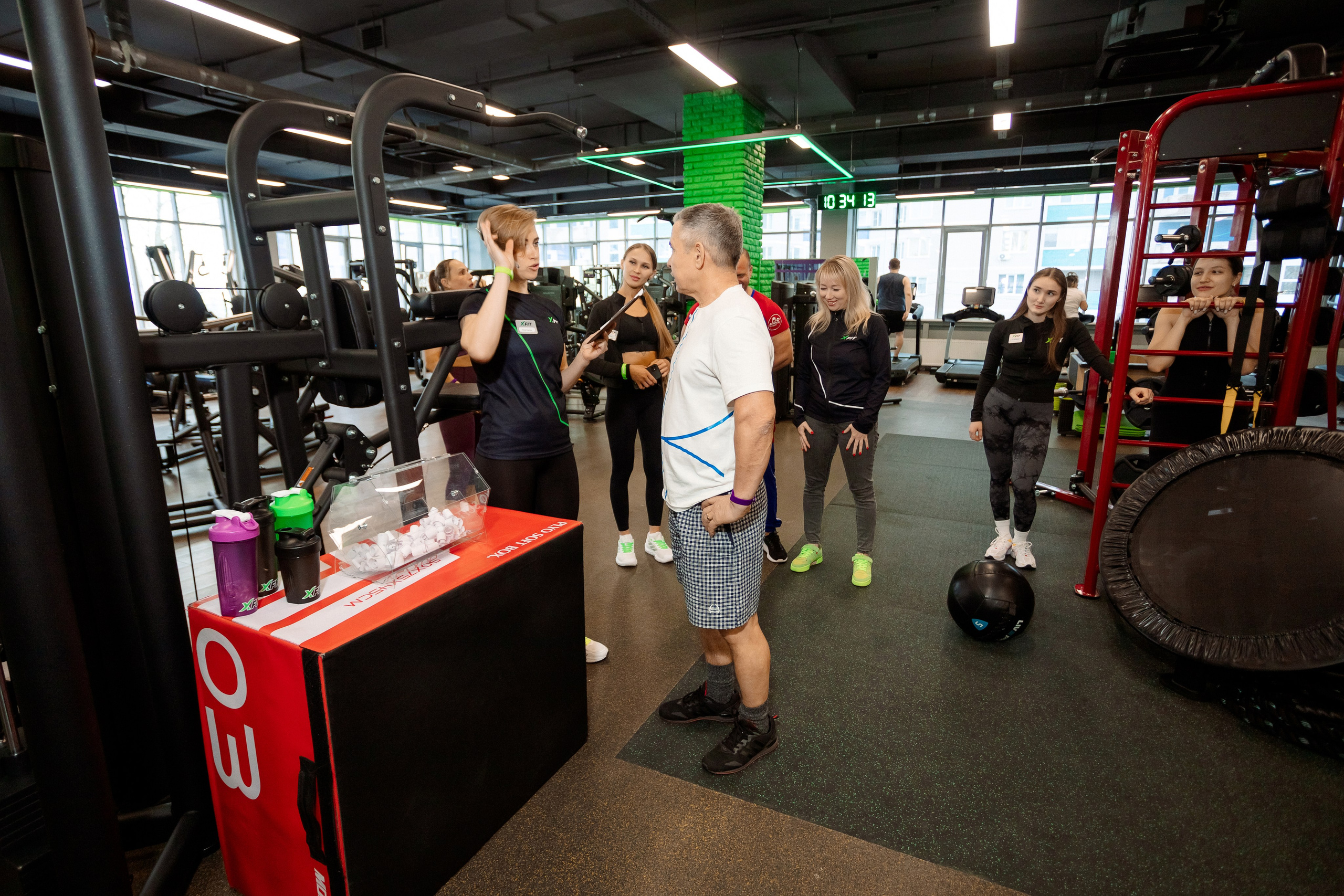 РЕПОРТАЖ: ФИТНЕСС-КЛУБ X-FIT. Профессиональный фотограф в Ижевске Леша Петров