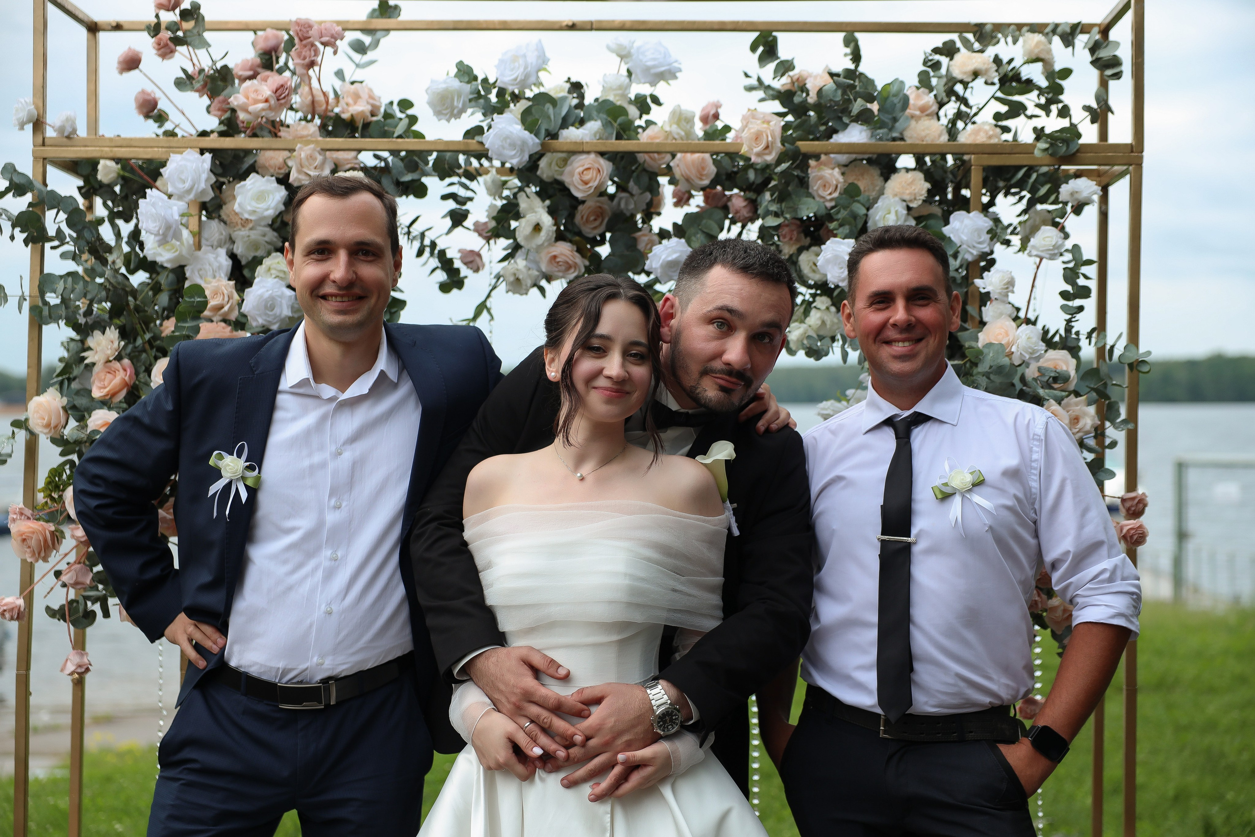 Денис и Кристина | Яхт клуб Родина. Свадебный фотограф Москва