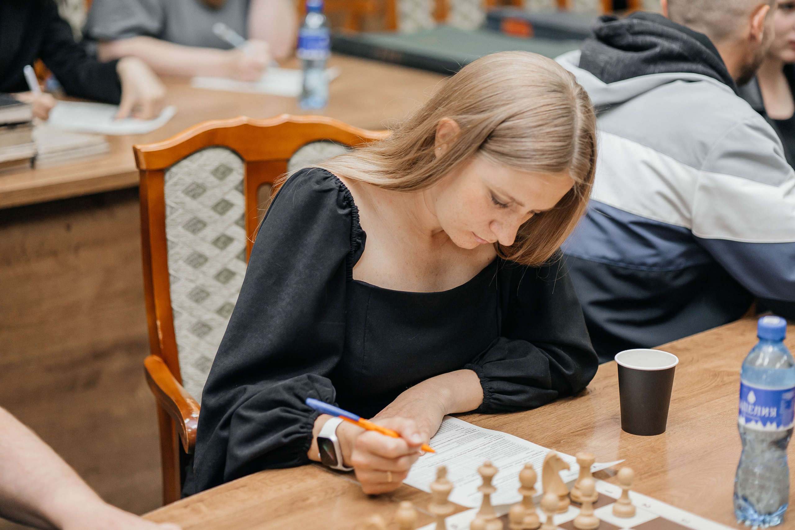 Награждение шахматной федерации