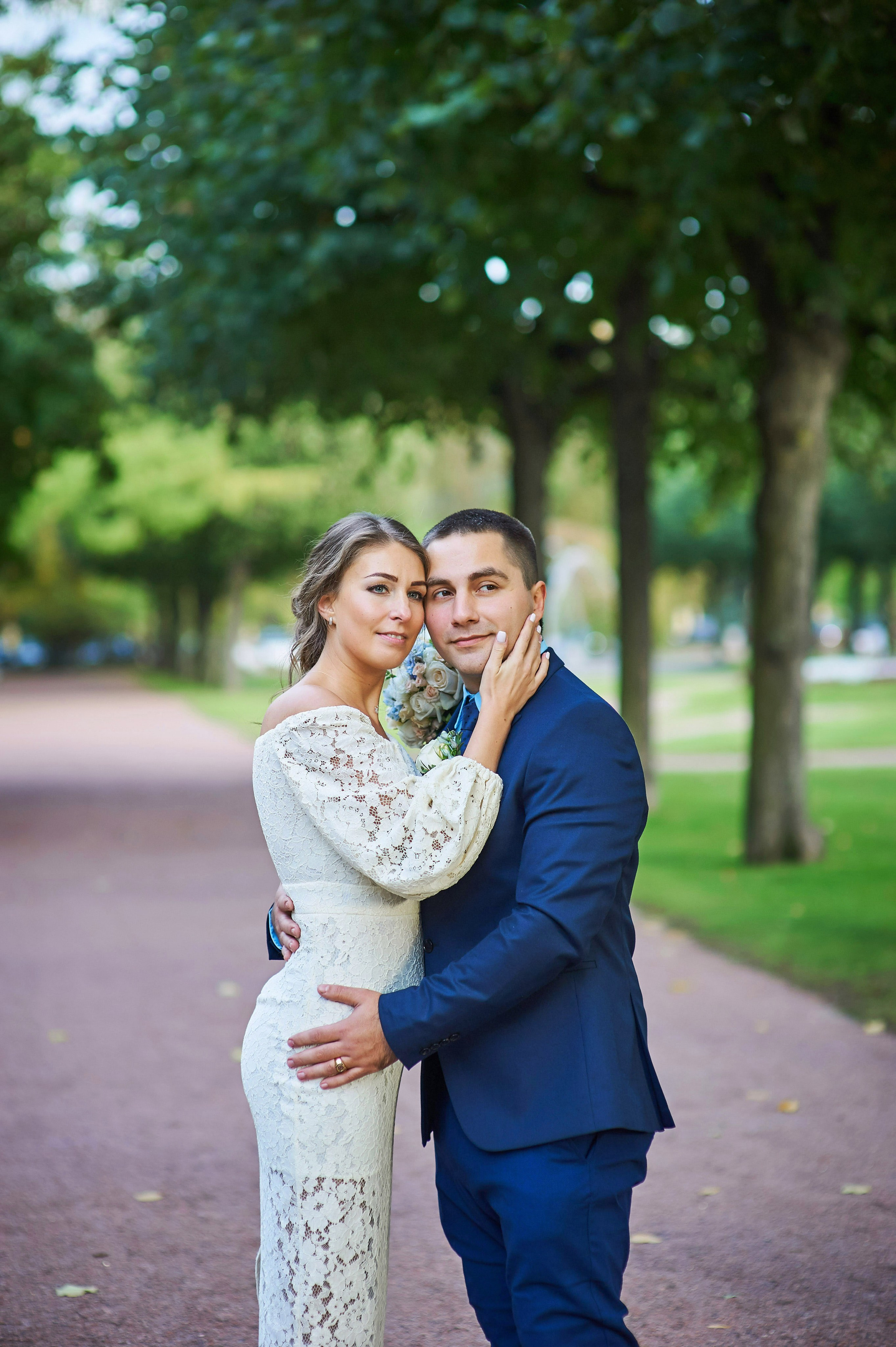 Свадебная фотосессия в студии. Портретный, семейный и свадебный фотограф в Санкт-Петербурге и в Пушкине Ширяев Денис