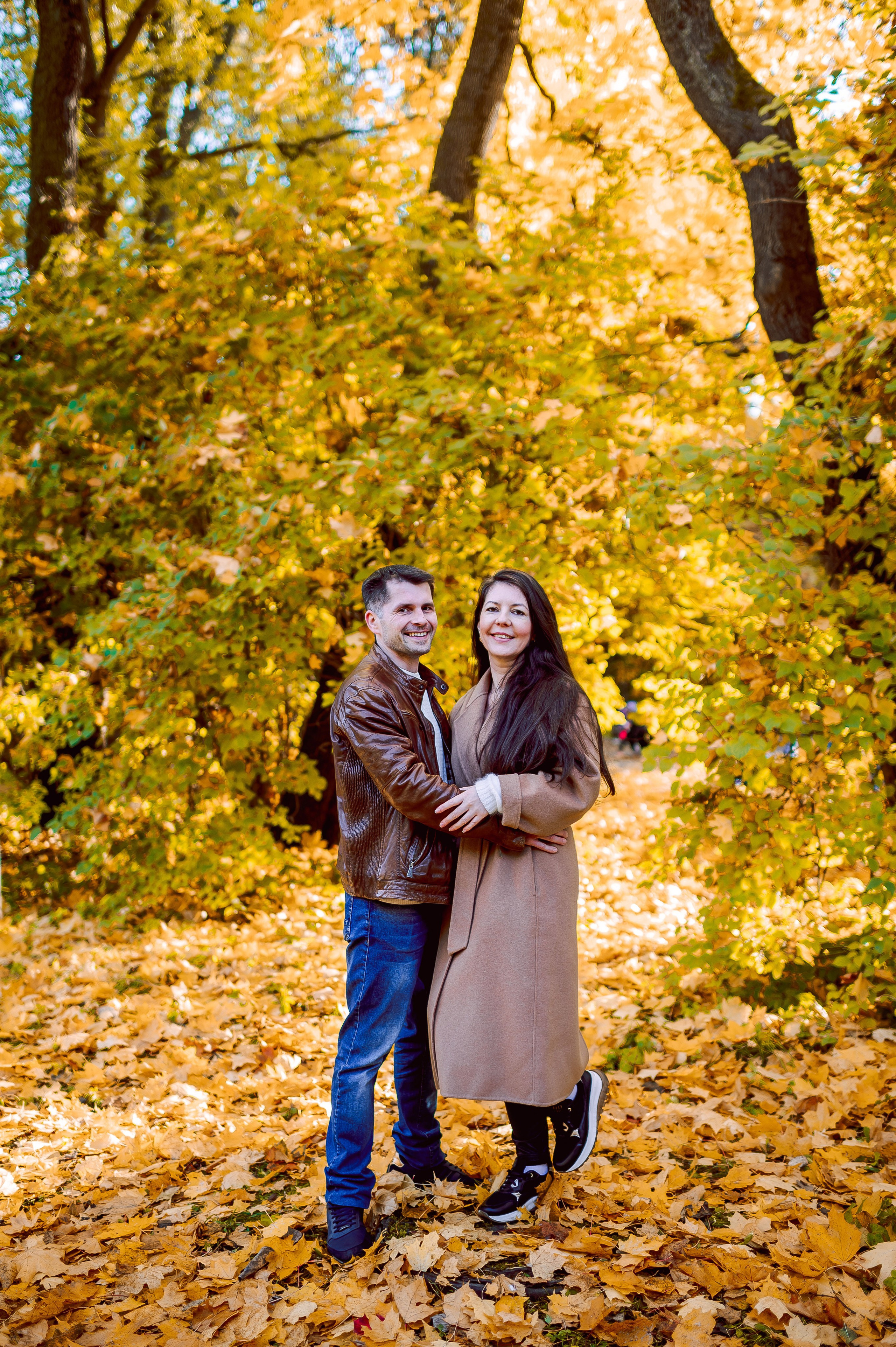 Осенняя семейная прогулка. Портретный, семейный и свадебный фотограф в Санкт-Петербурге и в Пушкине Ширяев Денис