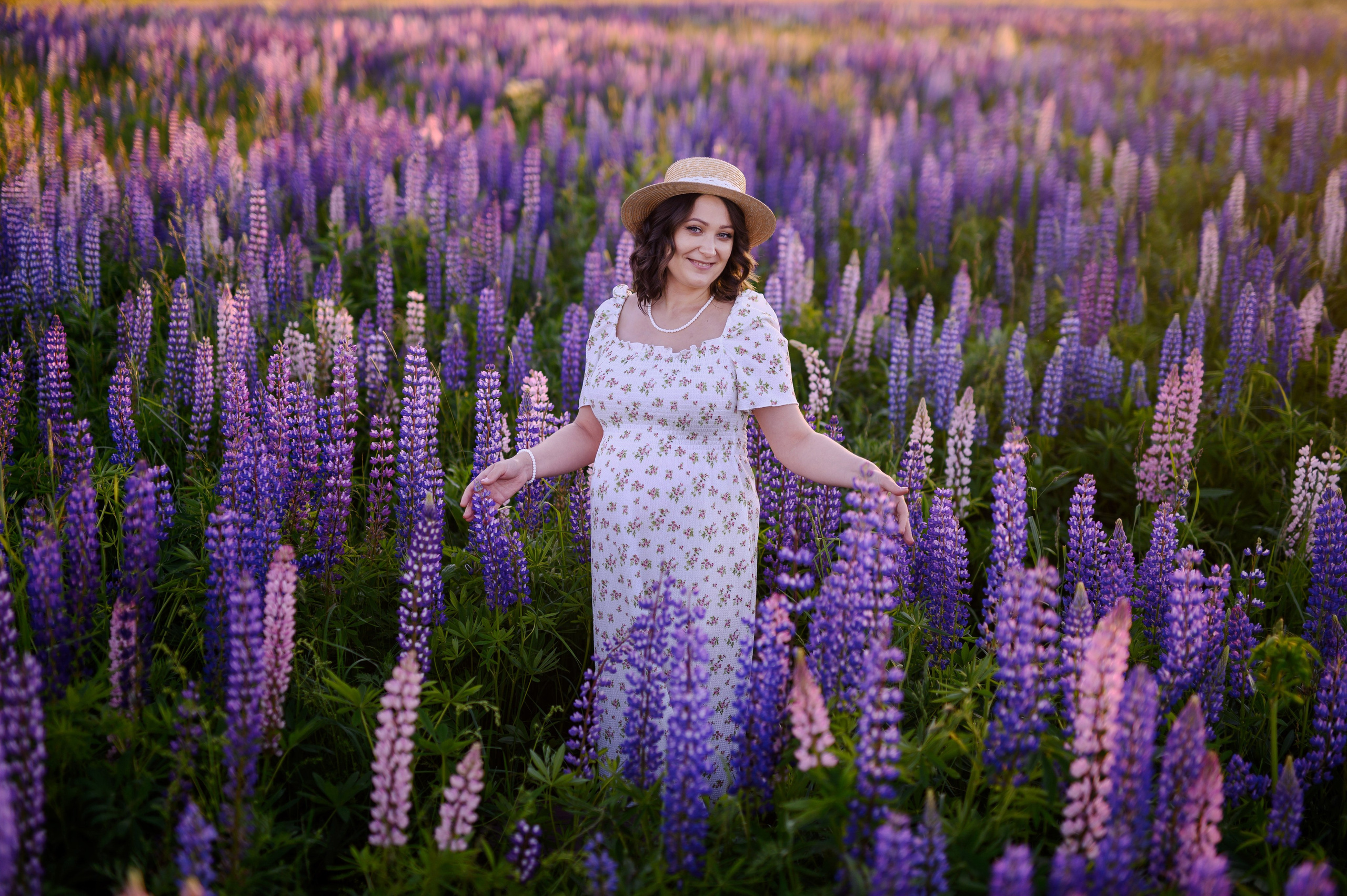 Люпиновое счастье. Портретный, семейный и свадебный фотограф в Санкт-Петербурге и в Пушкине Ширяев Денис