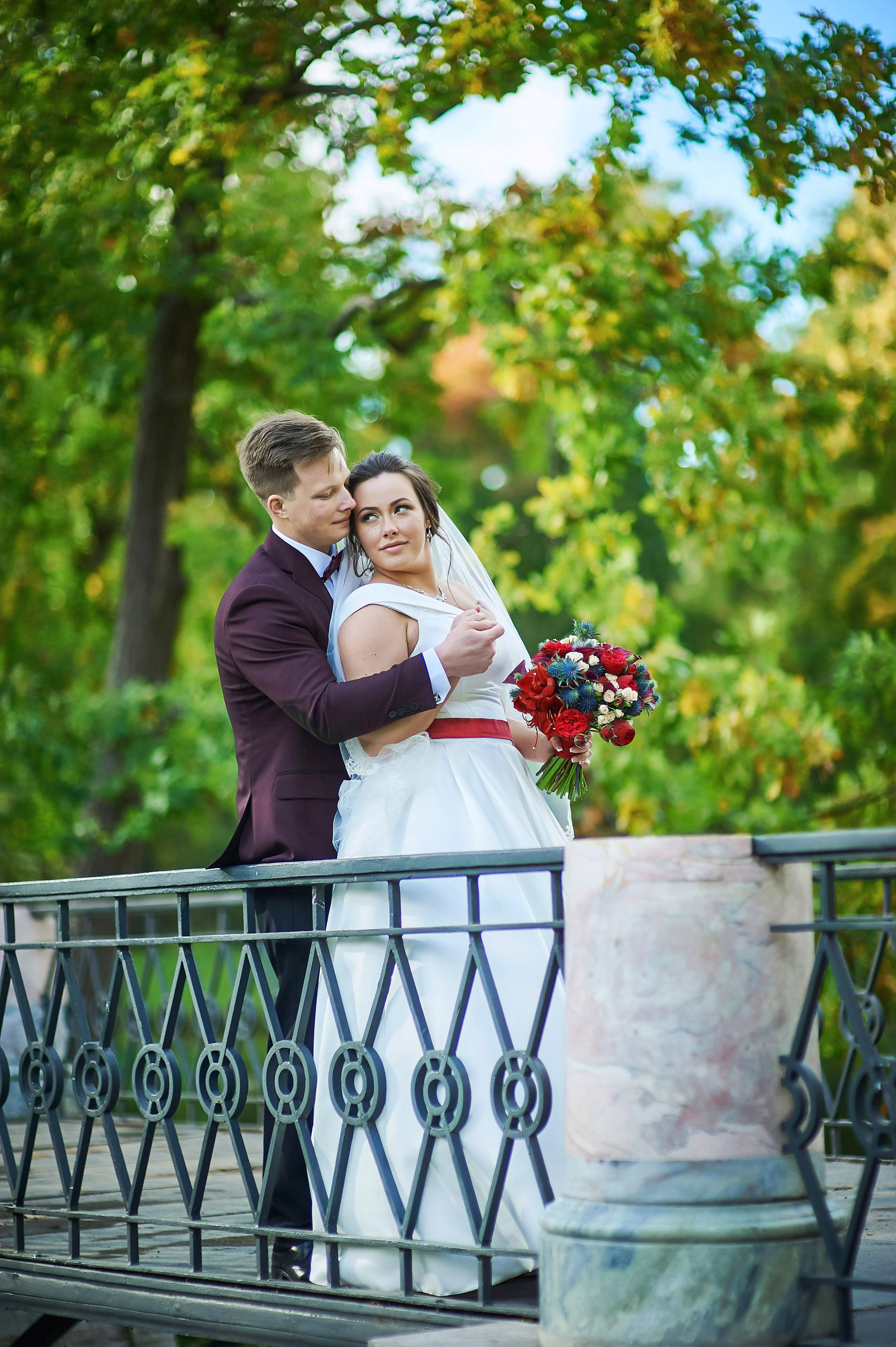 Ангелина и Сергей (фотосессия в осеннем Пушкине). Портретный, семейный и свадебный фотограф в Санкт-Петербурге и в Пушкине Ширяев Денис
