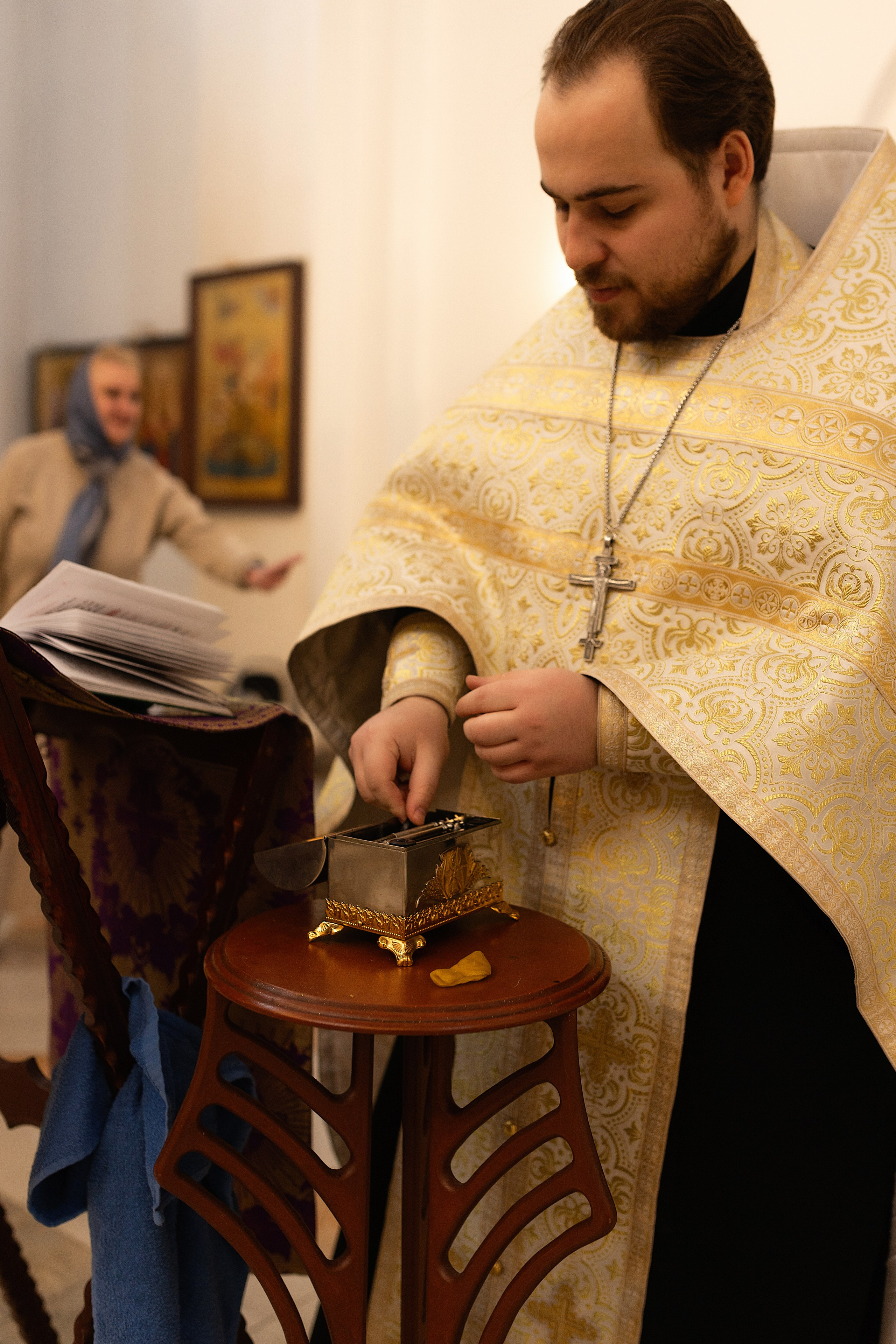 Таинство крещения Алисы. Фотограф в Железнодорожном и Балашихе