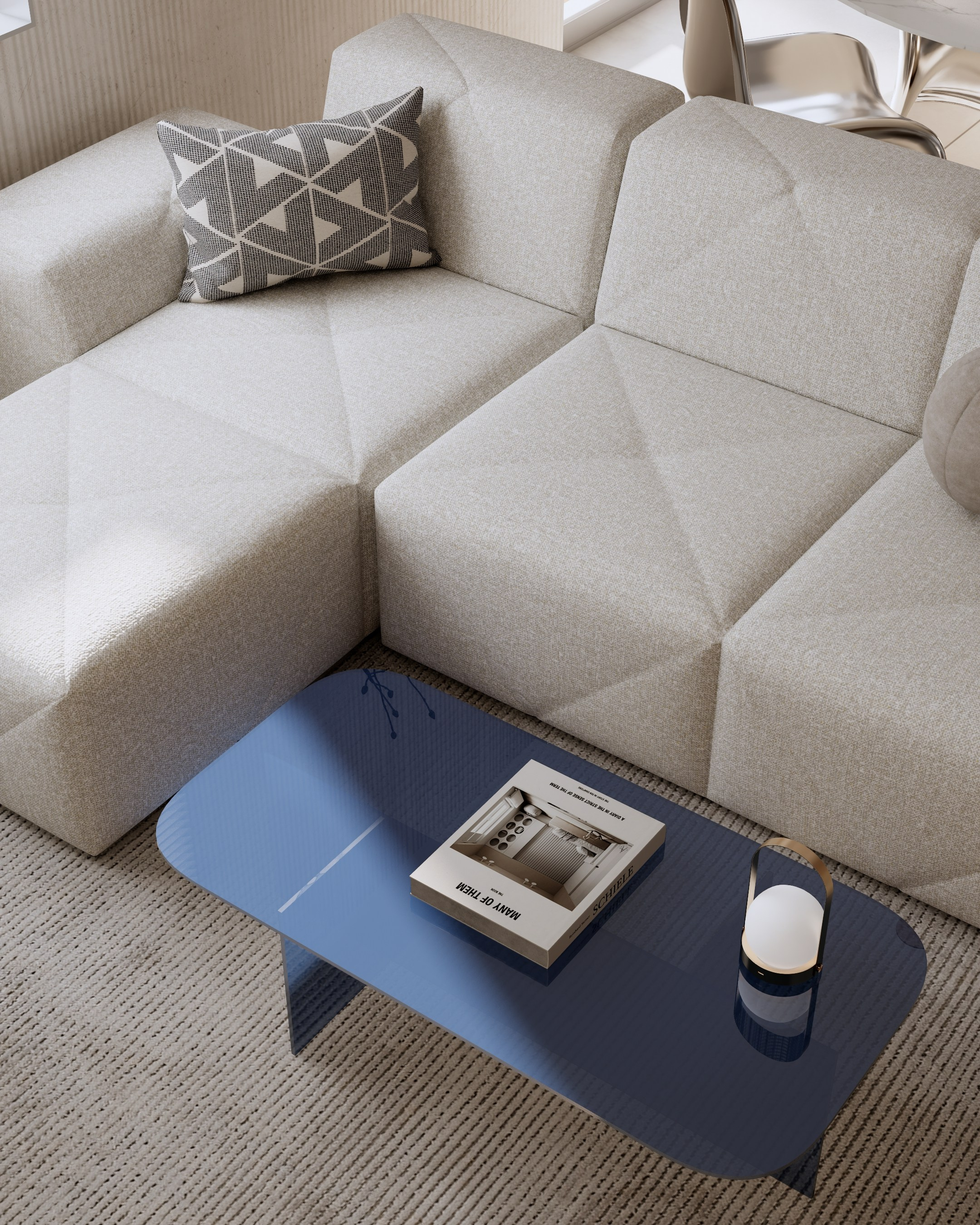 E.C.H.O Living Room | Design & Visualization. Интерьерная визуализация SketchUp+Enscape