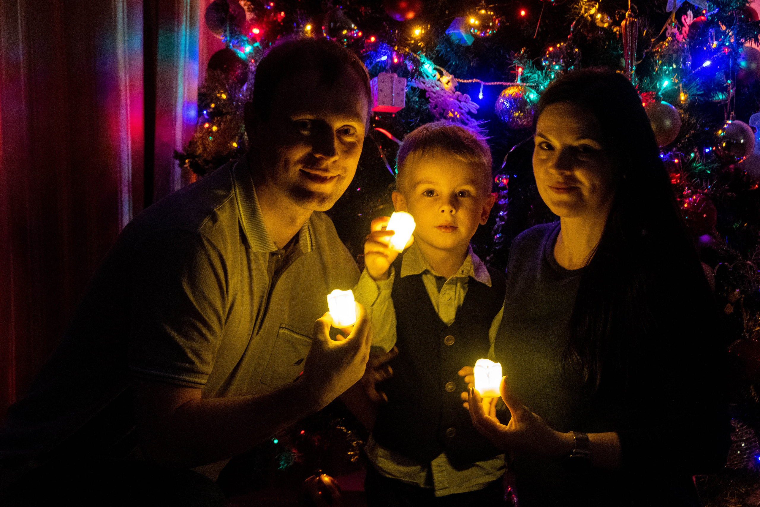 2023 Новый год. Акварель, Первомайка. Репортажный и детский фотограф в Новосибирске