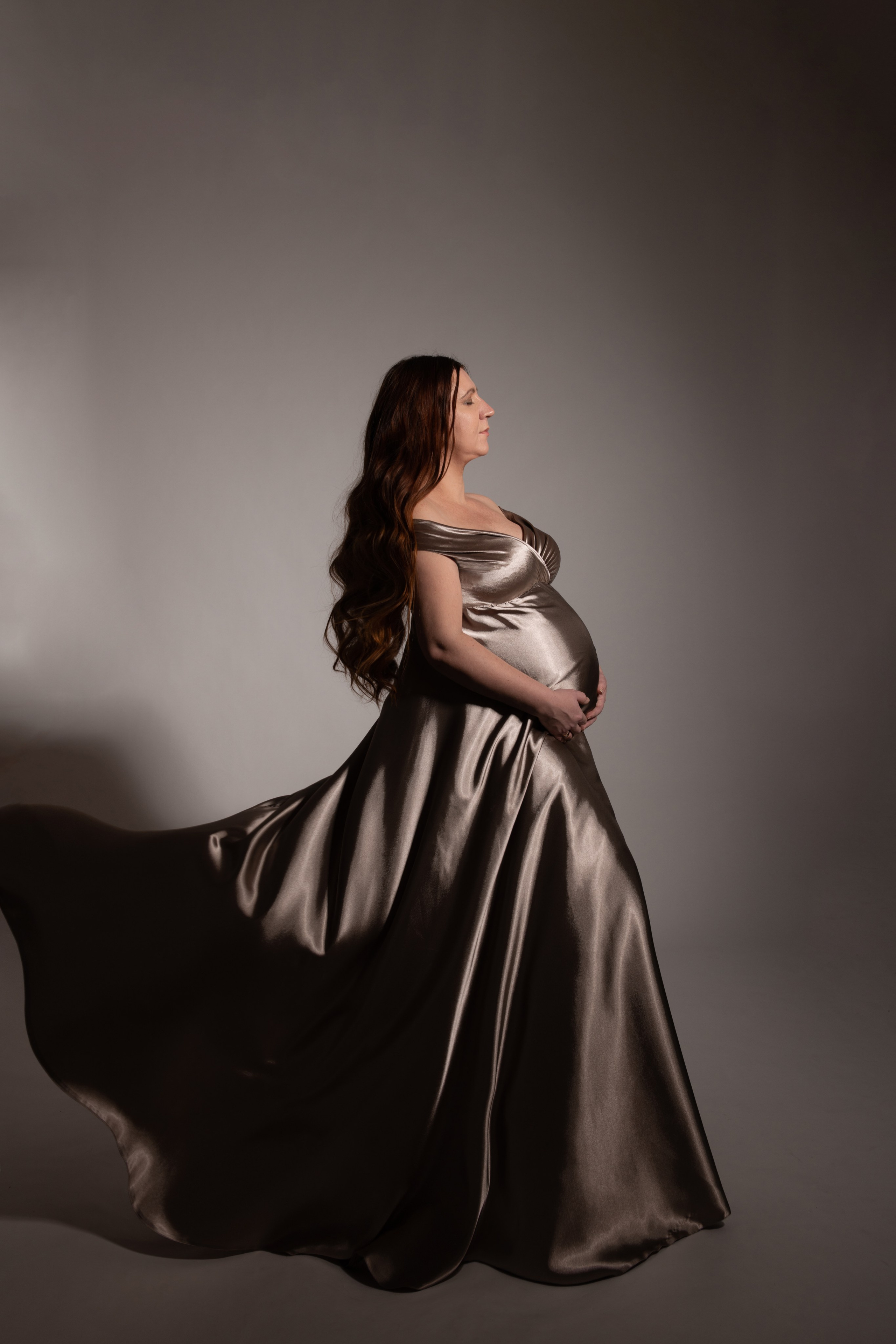 В платьях. Фотосессия беременности — Крылова Натали — Москва