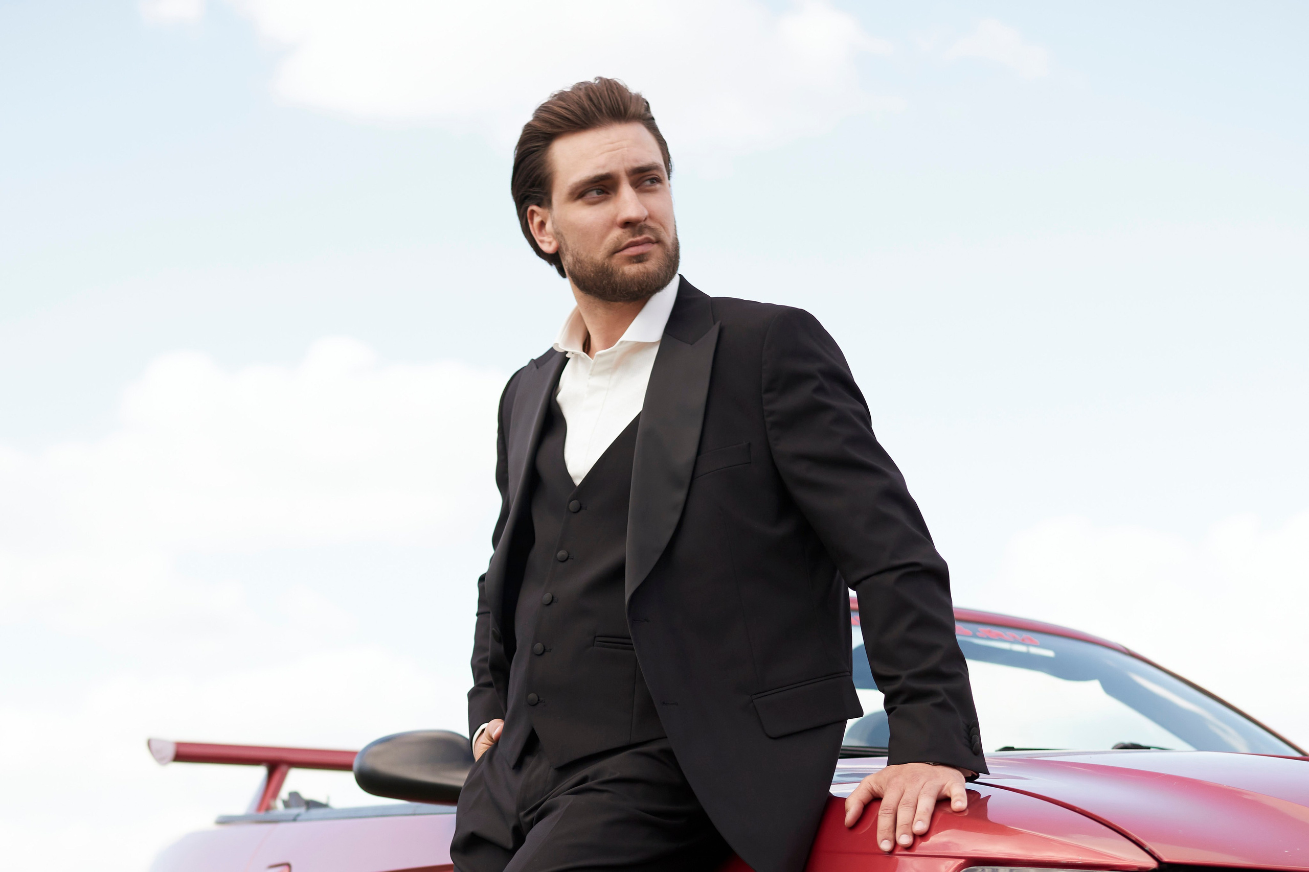 Свадебные фотографии Бориса и Дарьи на природе