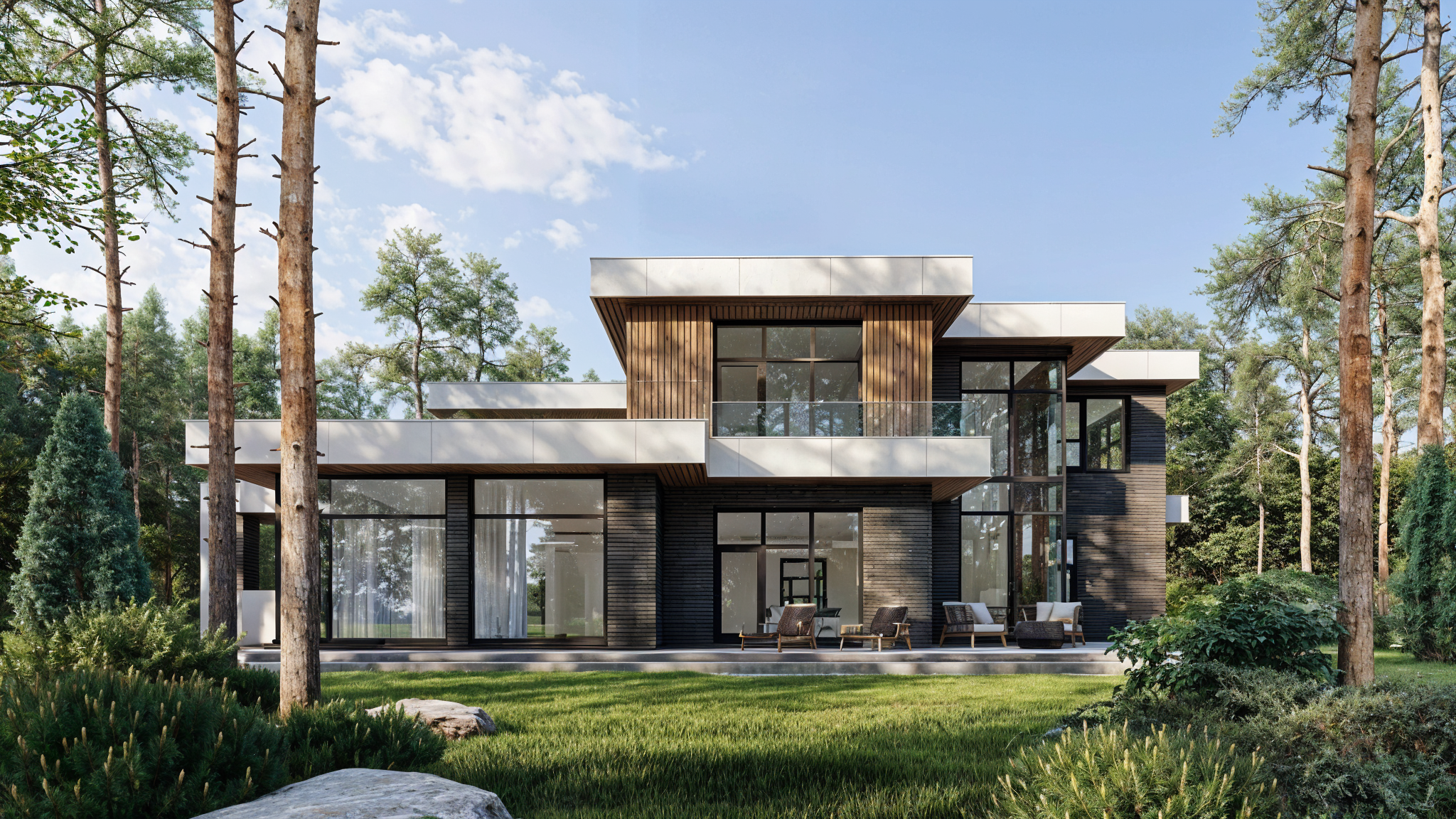 Проект дома " Сокол». Архитектурное проектирование