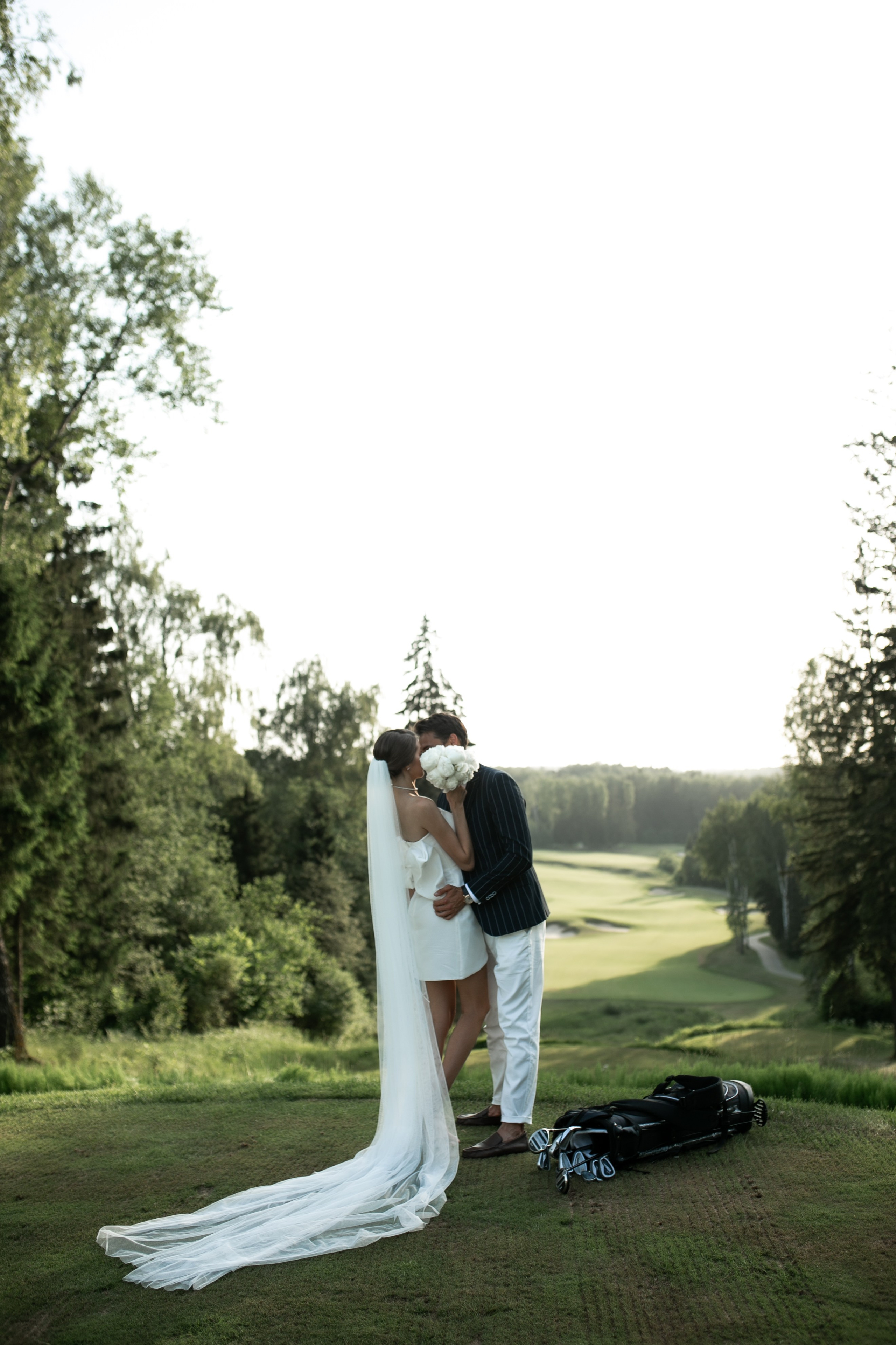 Alina & Georgy Golf Wed