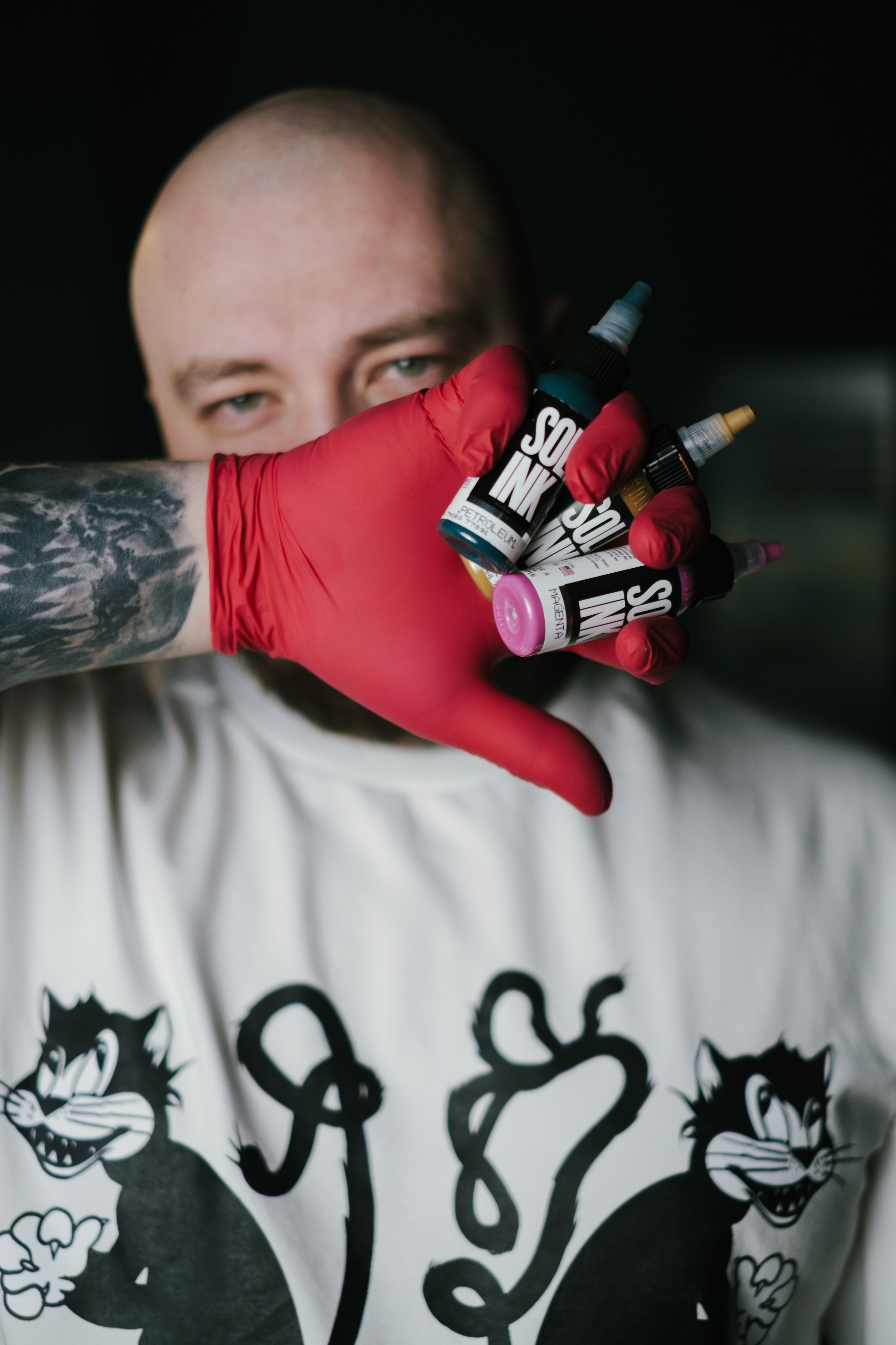 Рекламная съемка: тату-мастер | Заказать рекламную съемку Новосибирск. Ксения Ильиных — Фотограф в Новосибирске