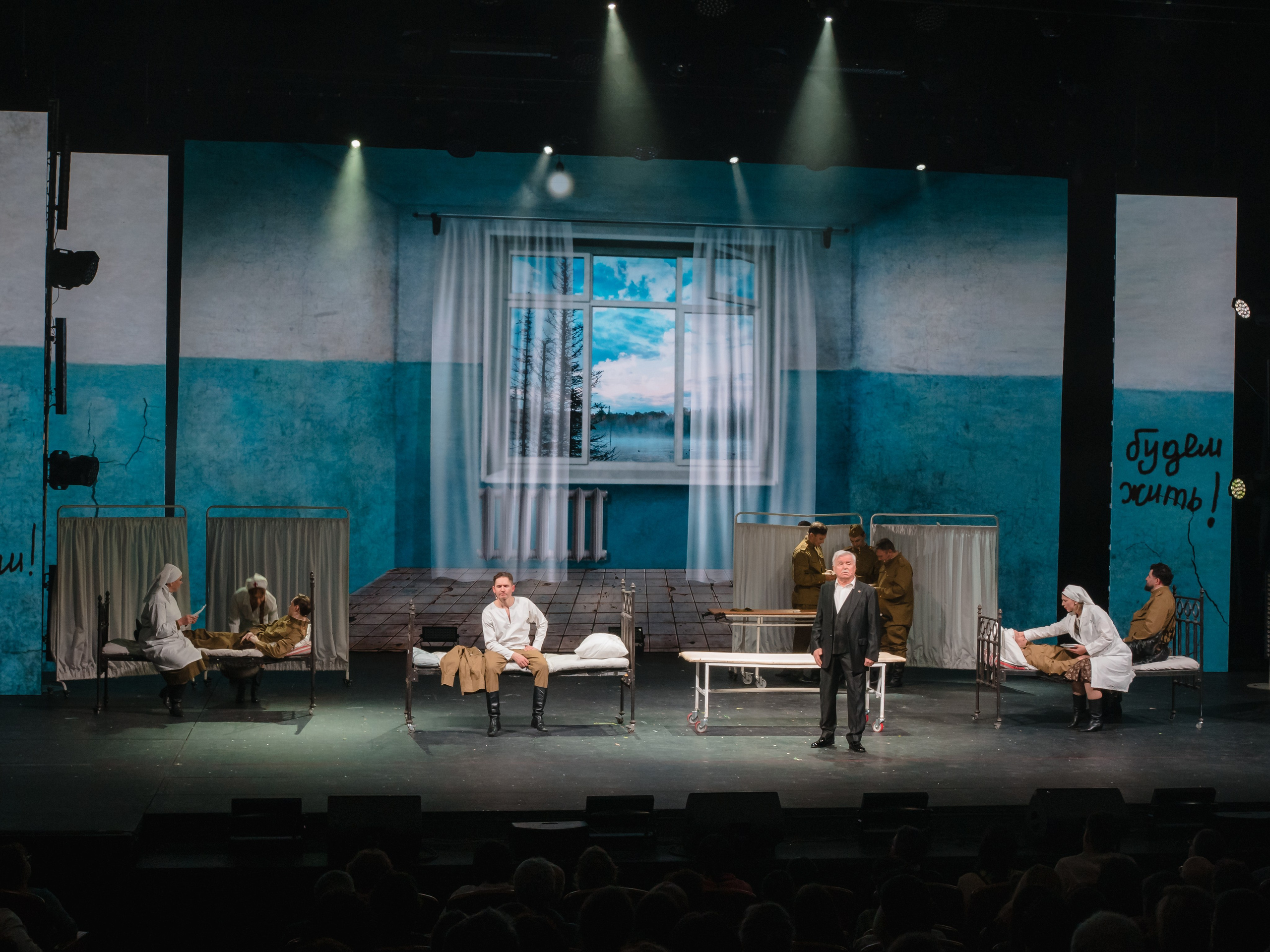 Василий Теркин, театр «Русская песня». Фотограф Ольга Махалова — Санкт-Петербург, Москва, Нижний Новгород