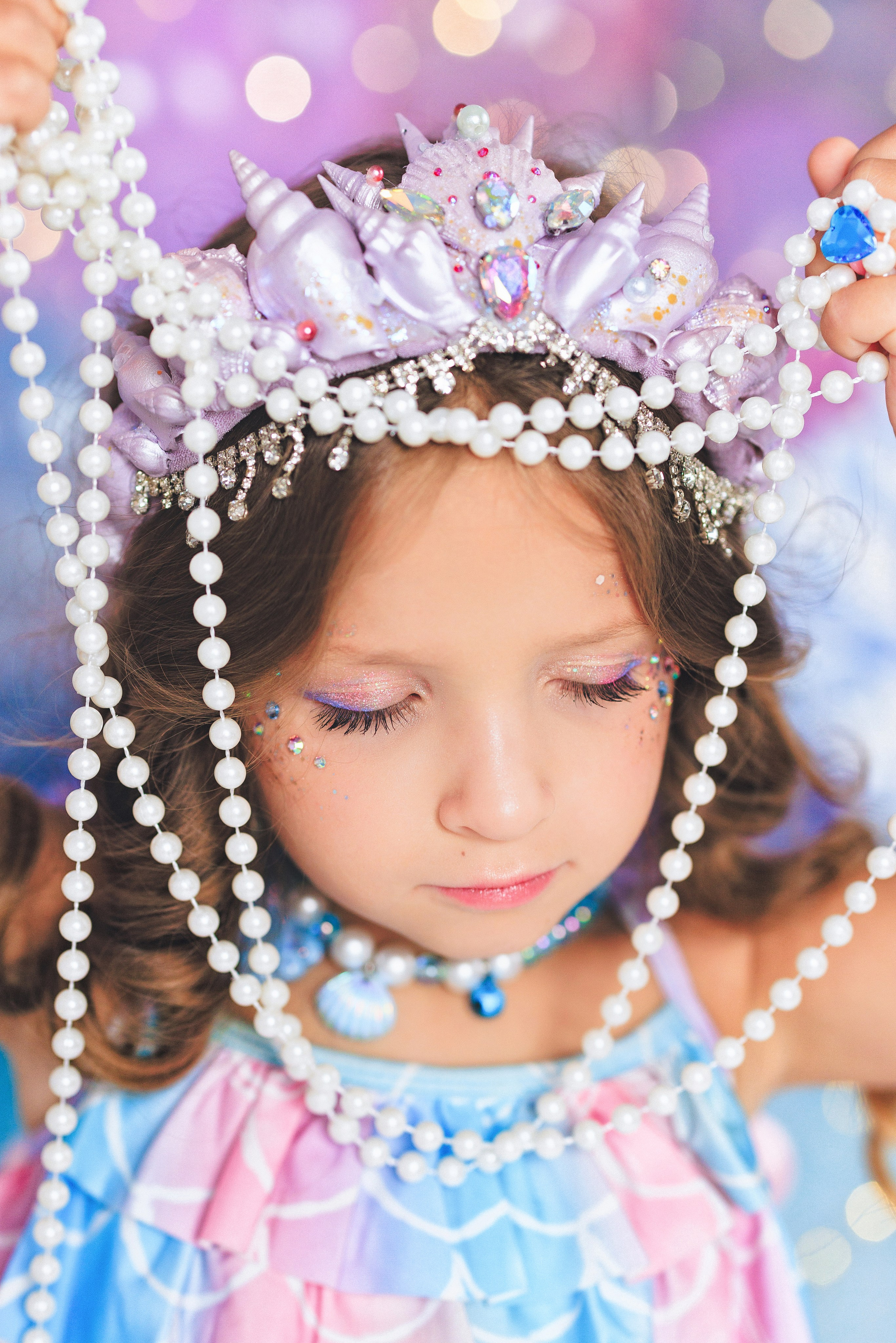 Детская фотосессия в образе «РУСАЛОЧКА», город Краснодар. Семейный и детский фотограф в Краснодаре Анна Трашкова