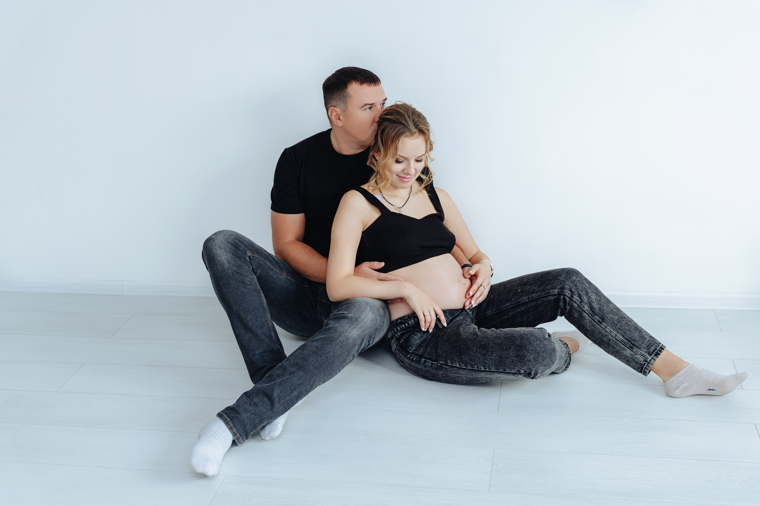 Съемка беременности в студии. Свадебный и семейный фотограф в Витебске Наталья Мамойко