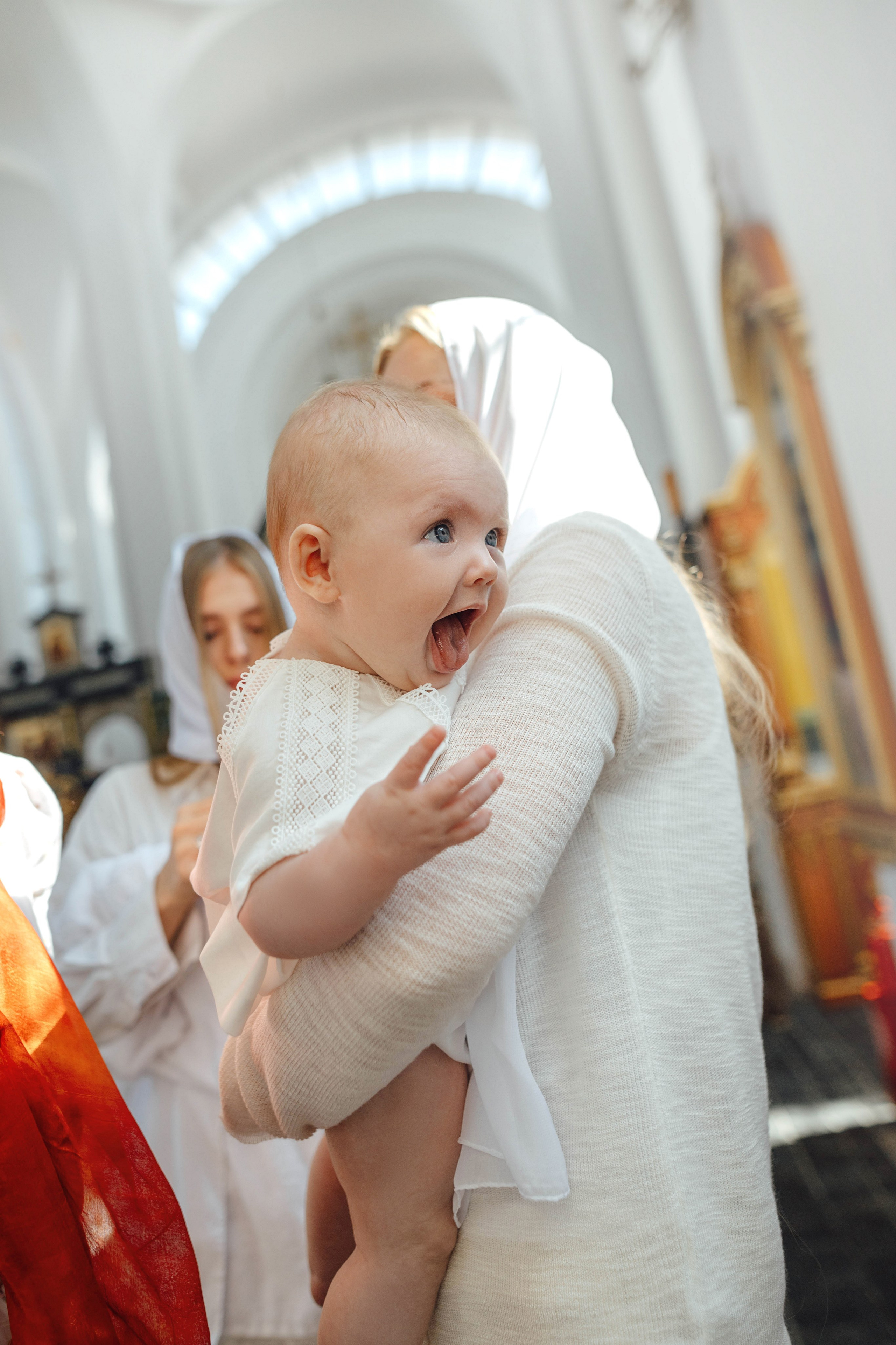 Крещение Мишель, гп. Ивенец, храм Ефросинии Полоцкой, август 2025