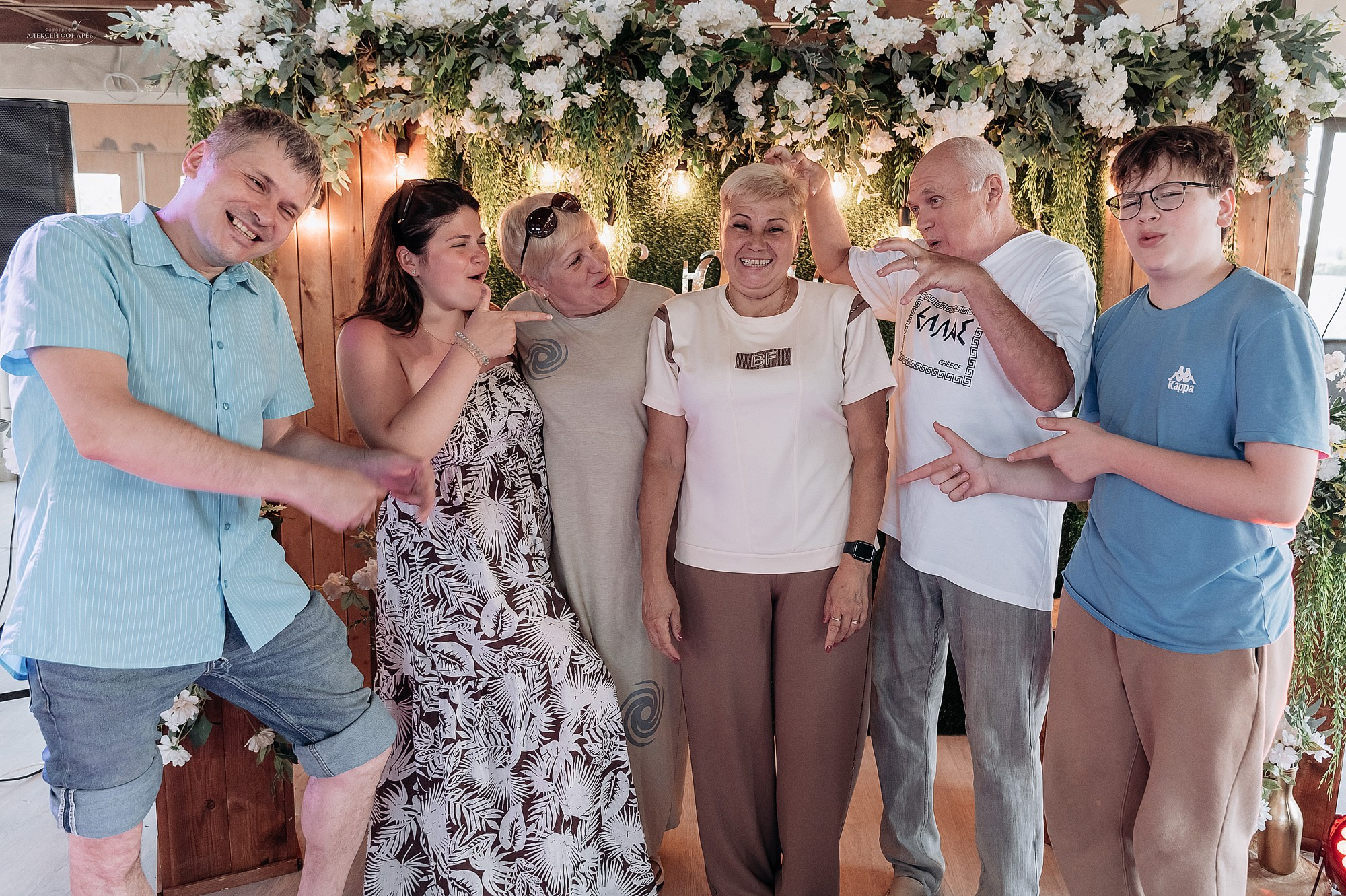 Юбилей Ирины в семейном кругу. Свадебный фотограф в Дубне Алексей Фонарёв