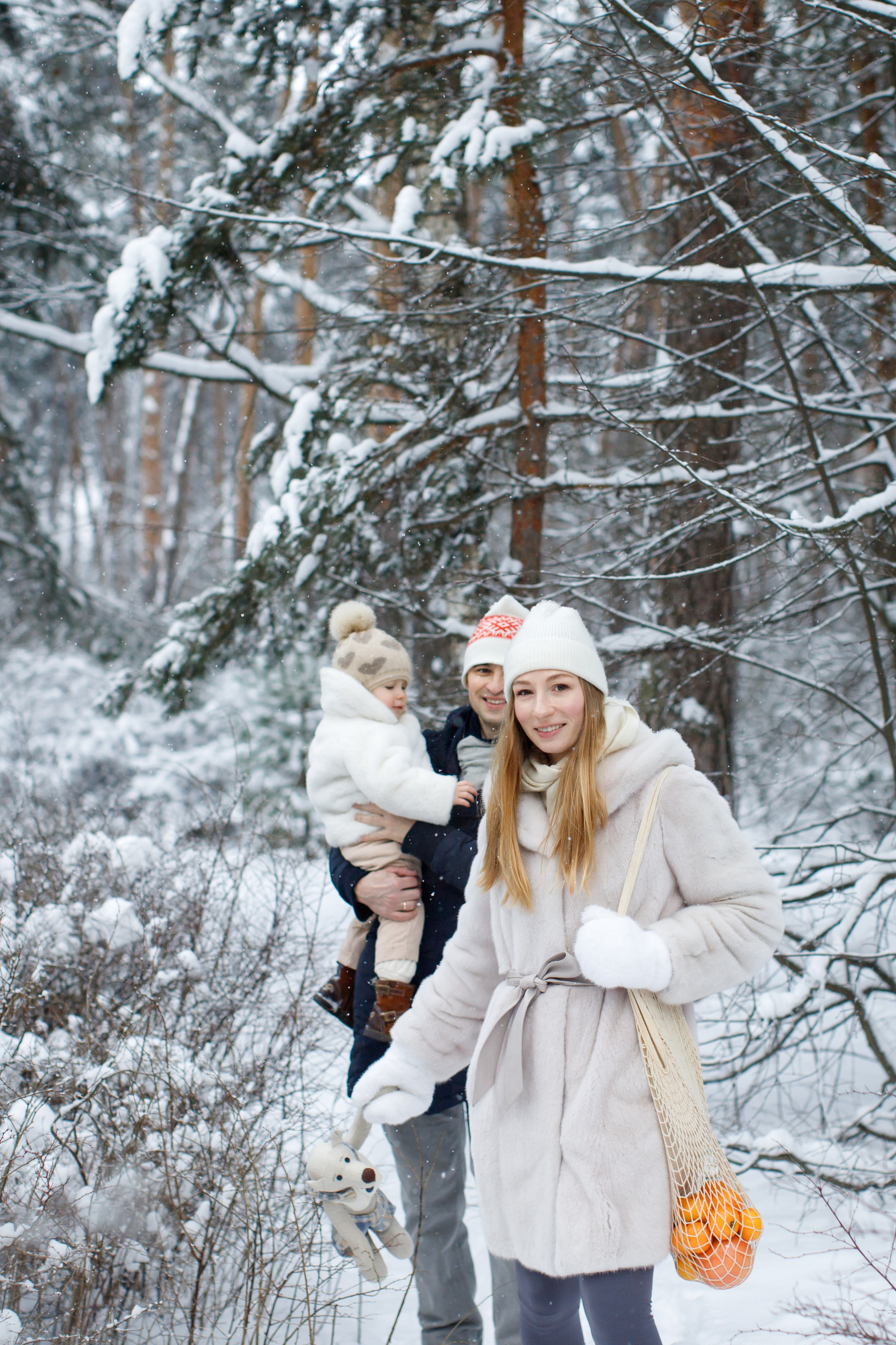 Зимние объятия. Детский и семейный фотограф Мария Киселёва. Москва