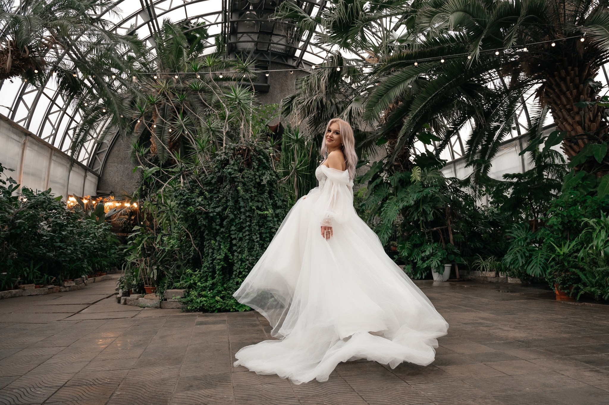 Оранжерея Таврического сада. Свадебный и семейный фотограф из Санкт-Петербурга Климов Анатолий