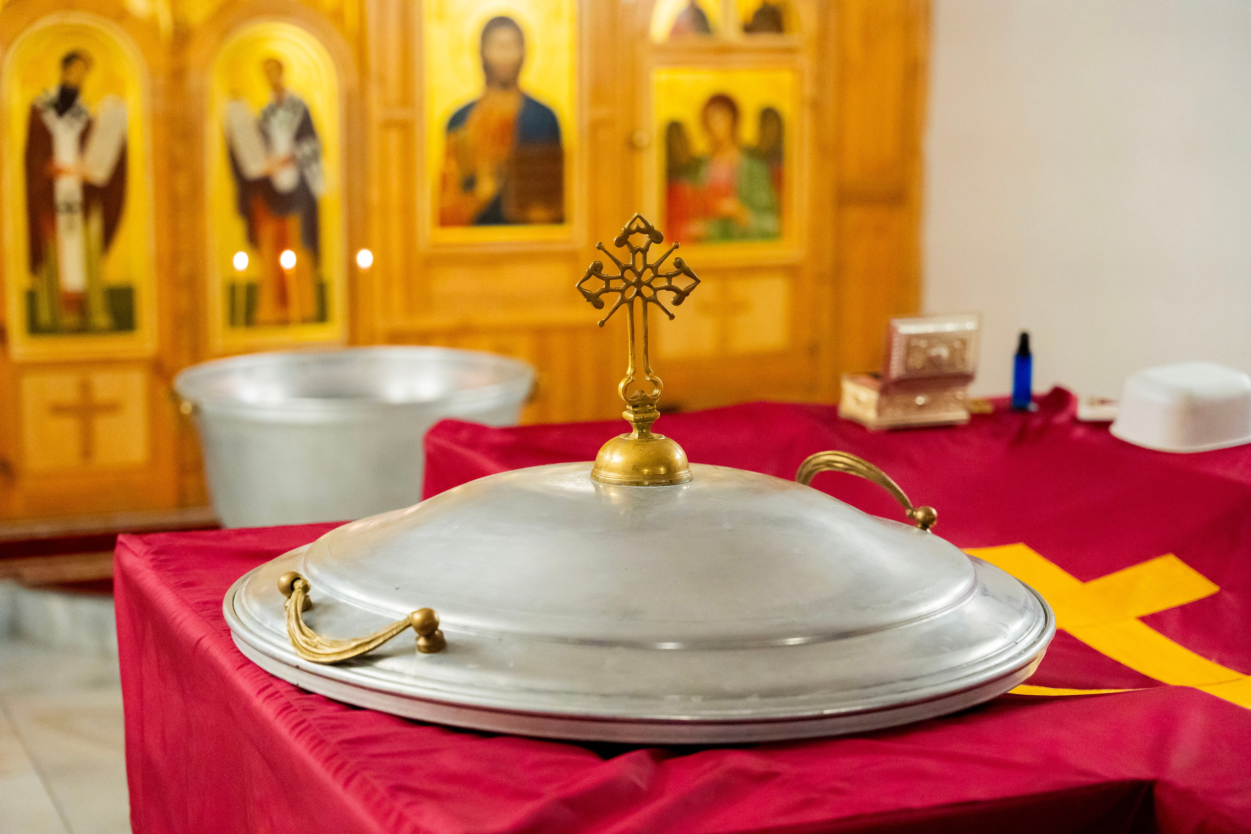 Крещение Льва. Фотограф Юлия Попова