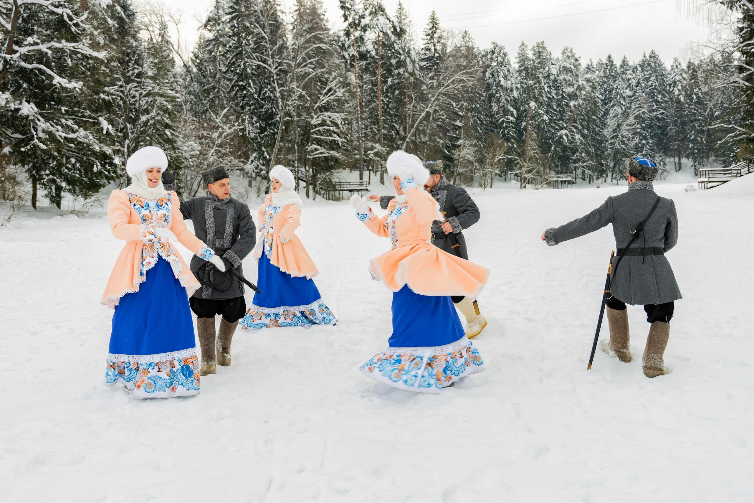 Казачий хор. Фотограф Юлия Попова