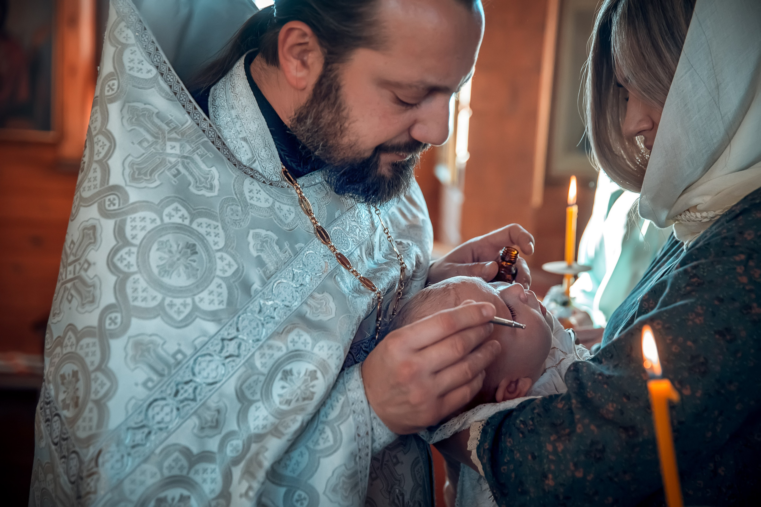 Таинство Крещения Михаила 2023. Фотограф Таинств Крещение и Венчания г. Магадан Власова Ульяна