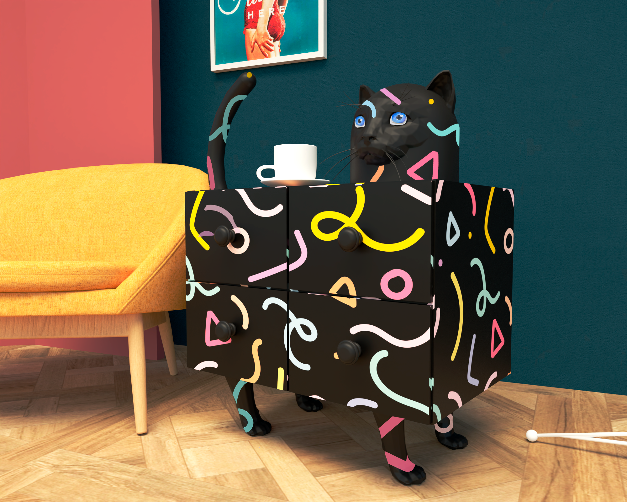 Арт-объект тумба «Котумба». Обо мне