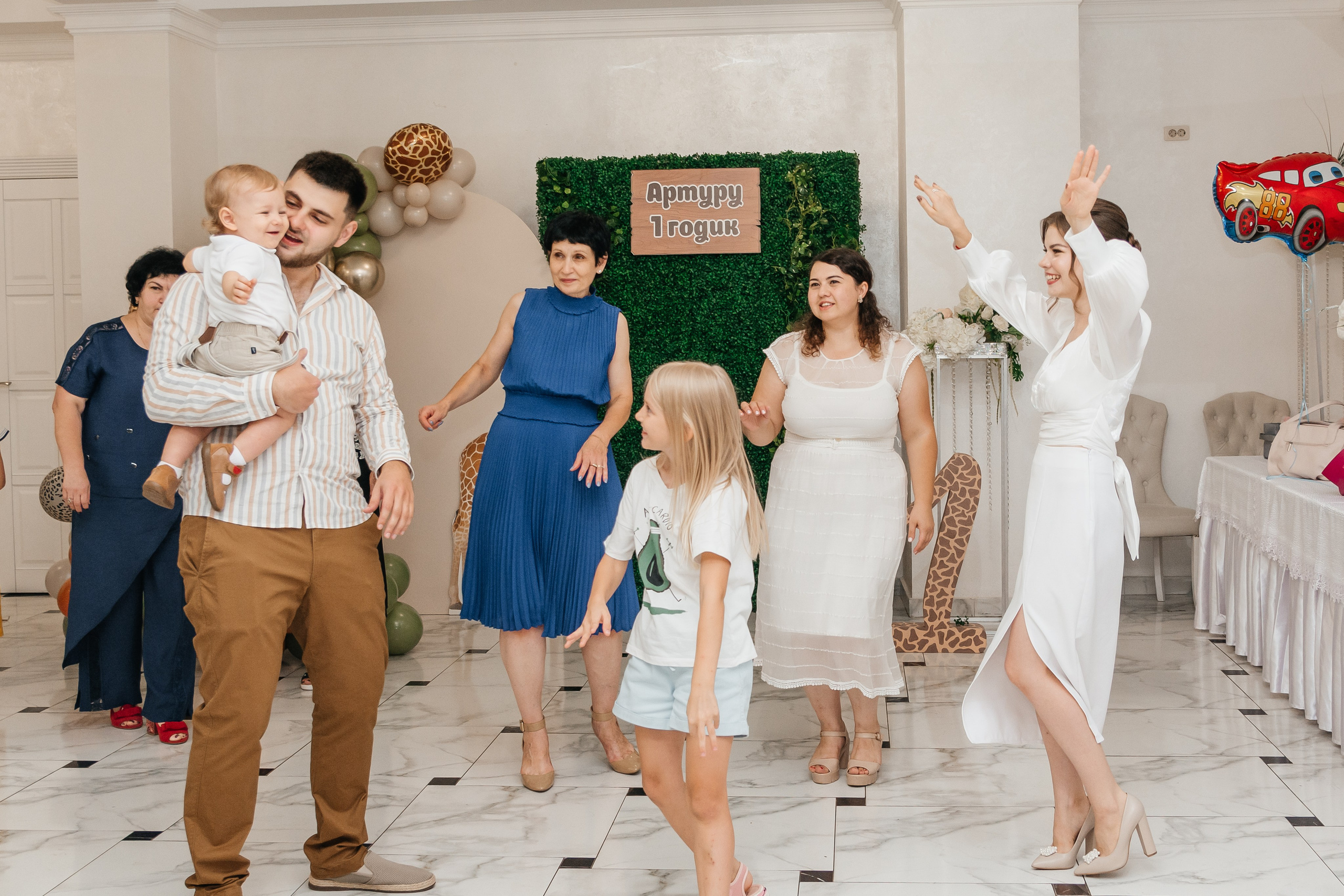 Съемка годика Артуру. Семейный и детский фотограф Кущ Наташа