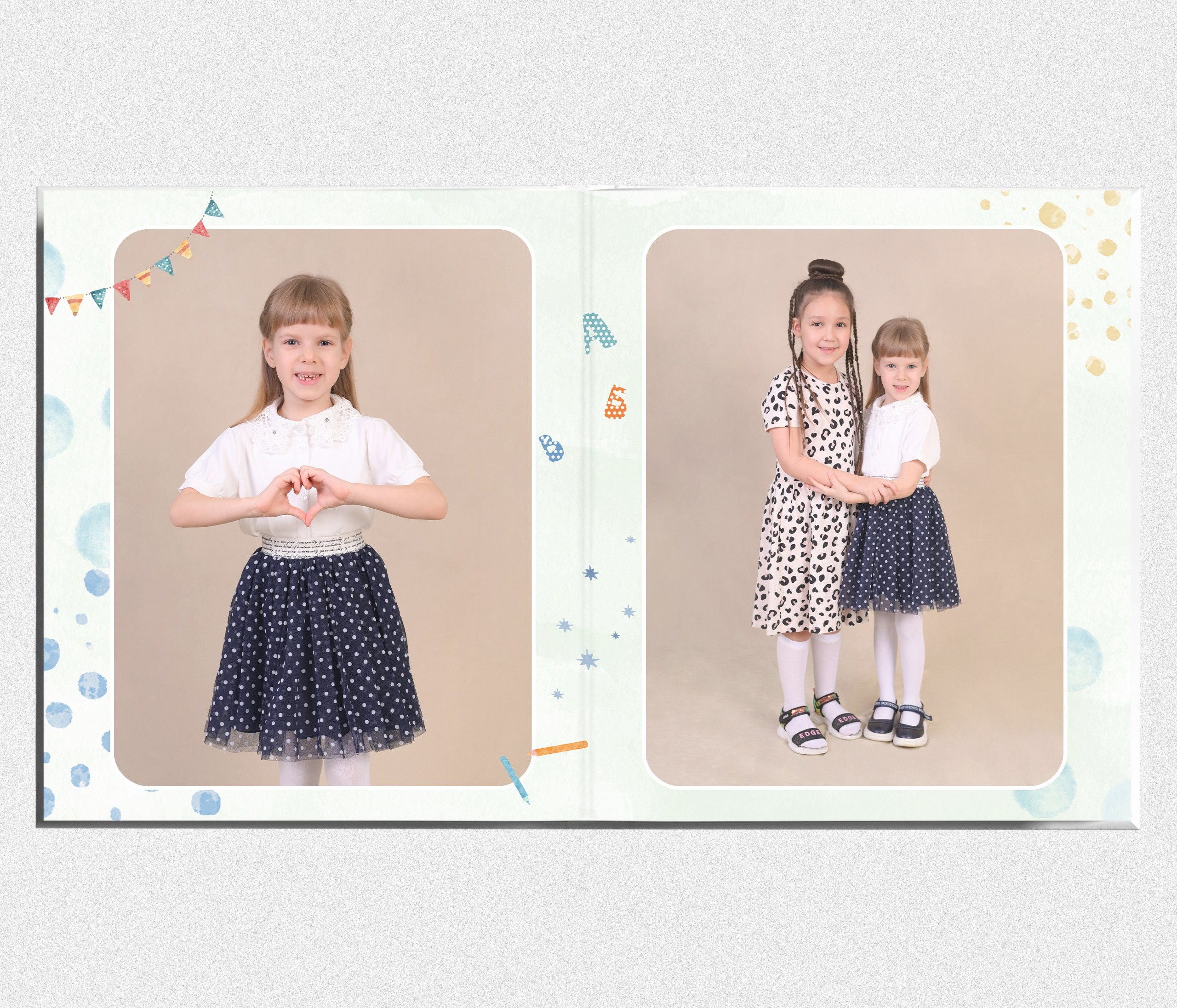 Выпускная книга "Сказка". Выпускные альбомы в Тюмени для школ, садов, вузов спортивных секций