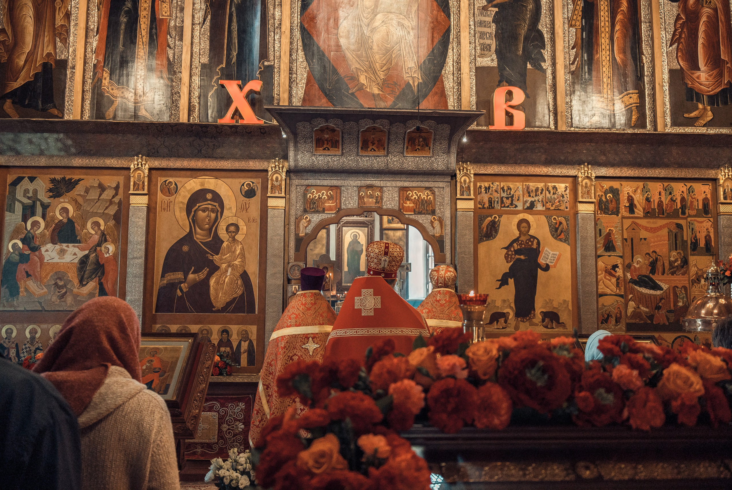 Светлая Седмица.Пасхальные часы.Божественная Литургия.Саввино-Сторожевский Монастырь. Артеменкова Анна Фотограф