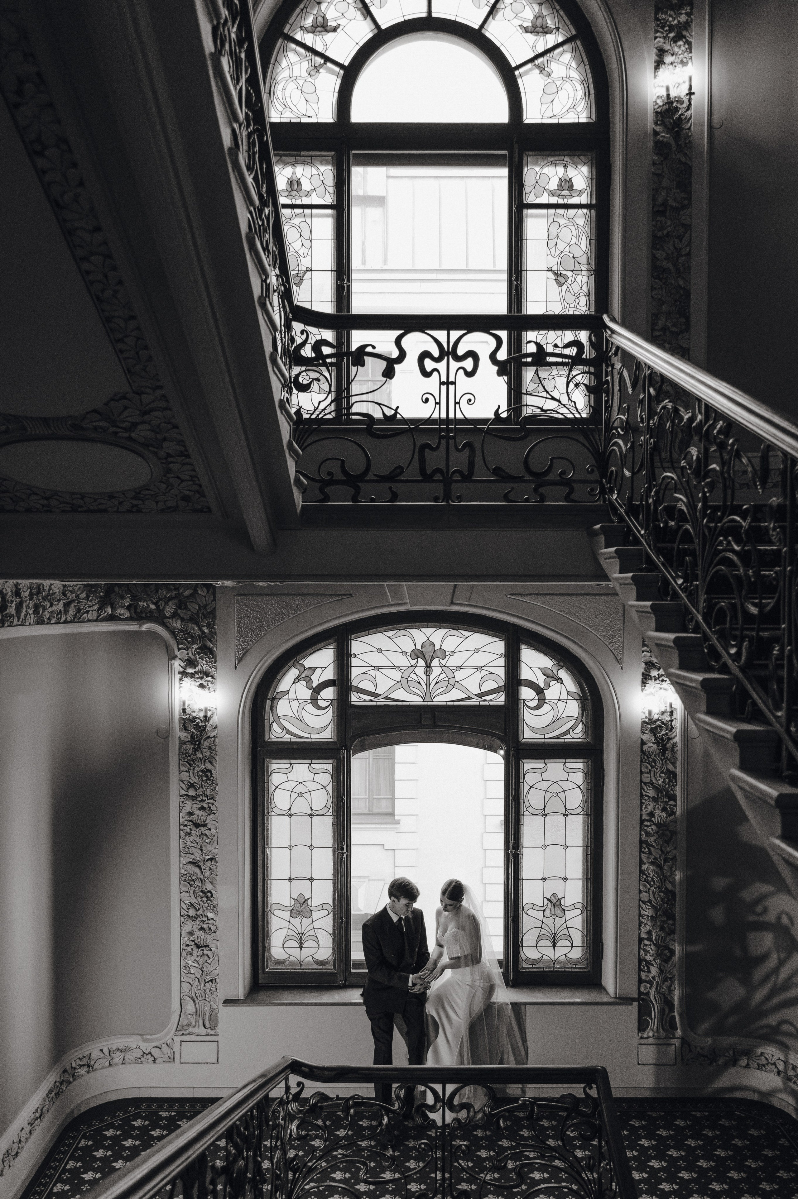 Дмитрий и Луиза. Гостиница Националь и ресторан Белуга. Свадебный фотограф Москва и Санкт-Петербург. Анастасия Чудина