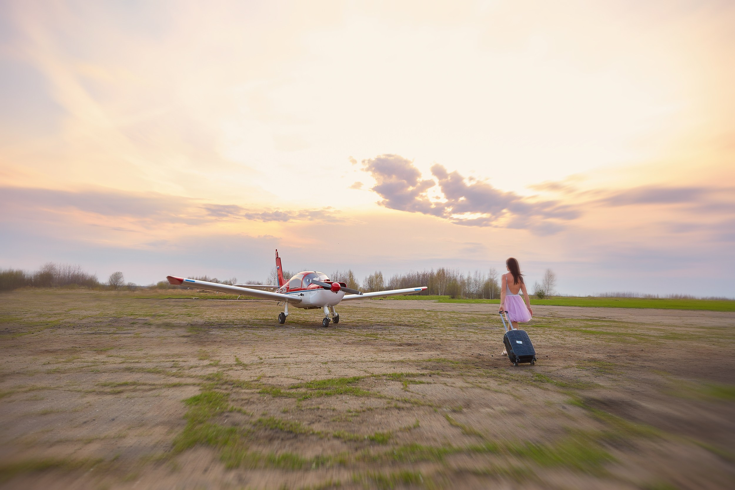 Фотосессия с самолетами в Ярославле. Фотограф Михаил Семенов