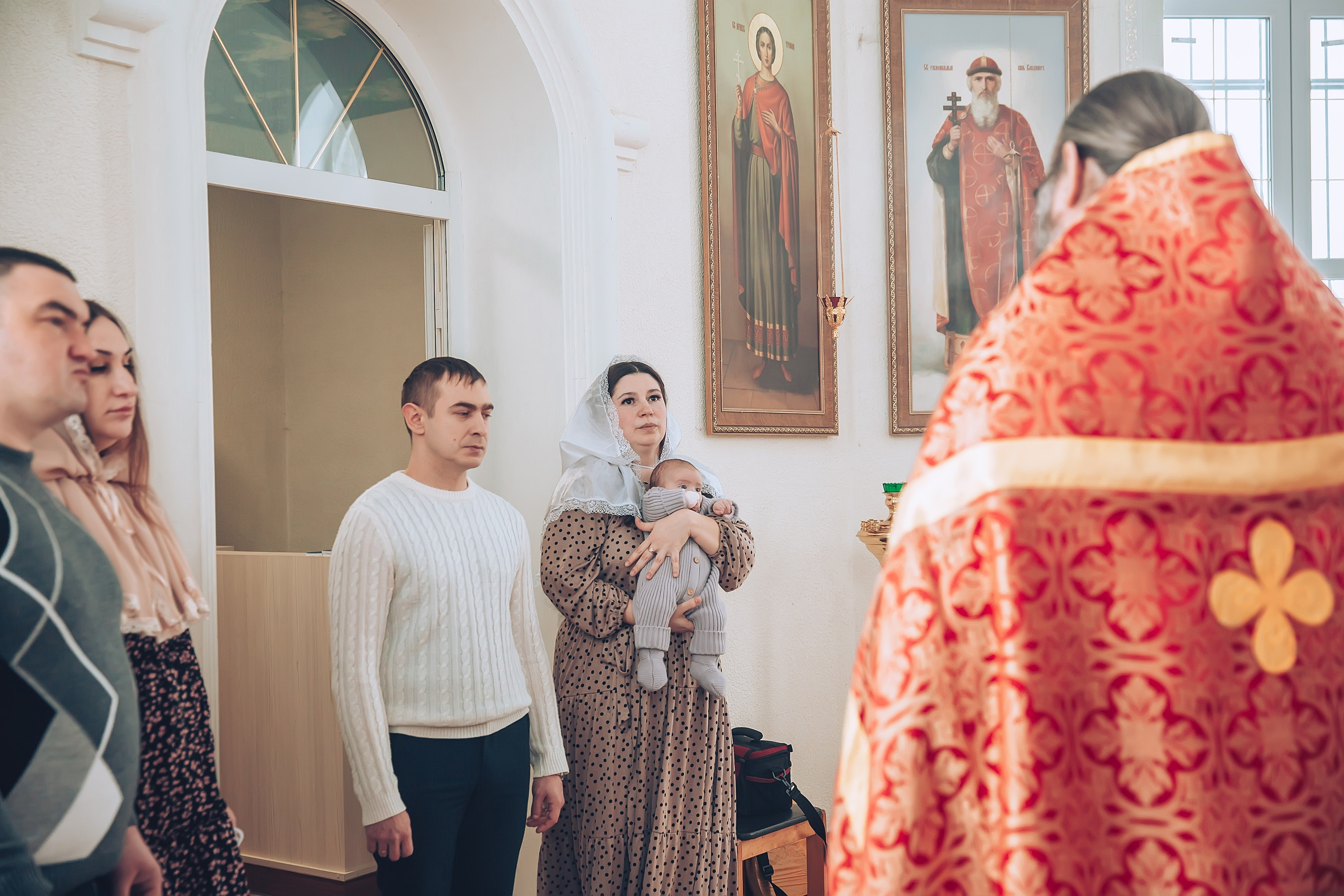 Крещение Анастасии. Школьный и детский фотограф Старожилово