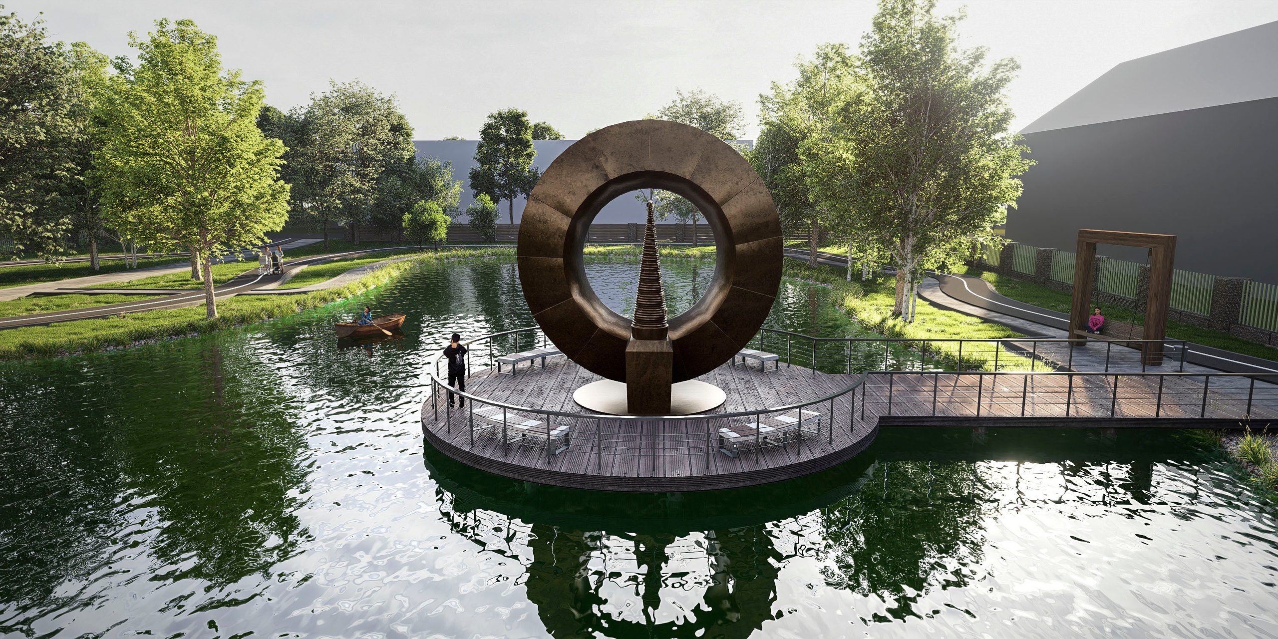 ИЖС Сквер. Архитектурно-дизайнерское бюро ROOMS