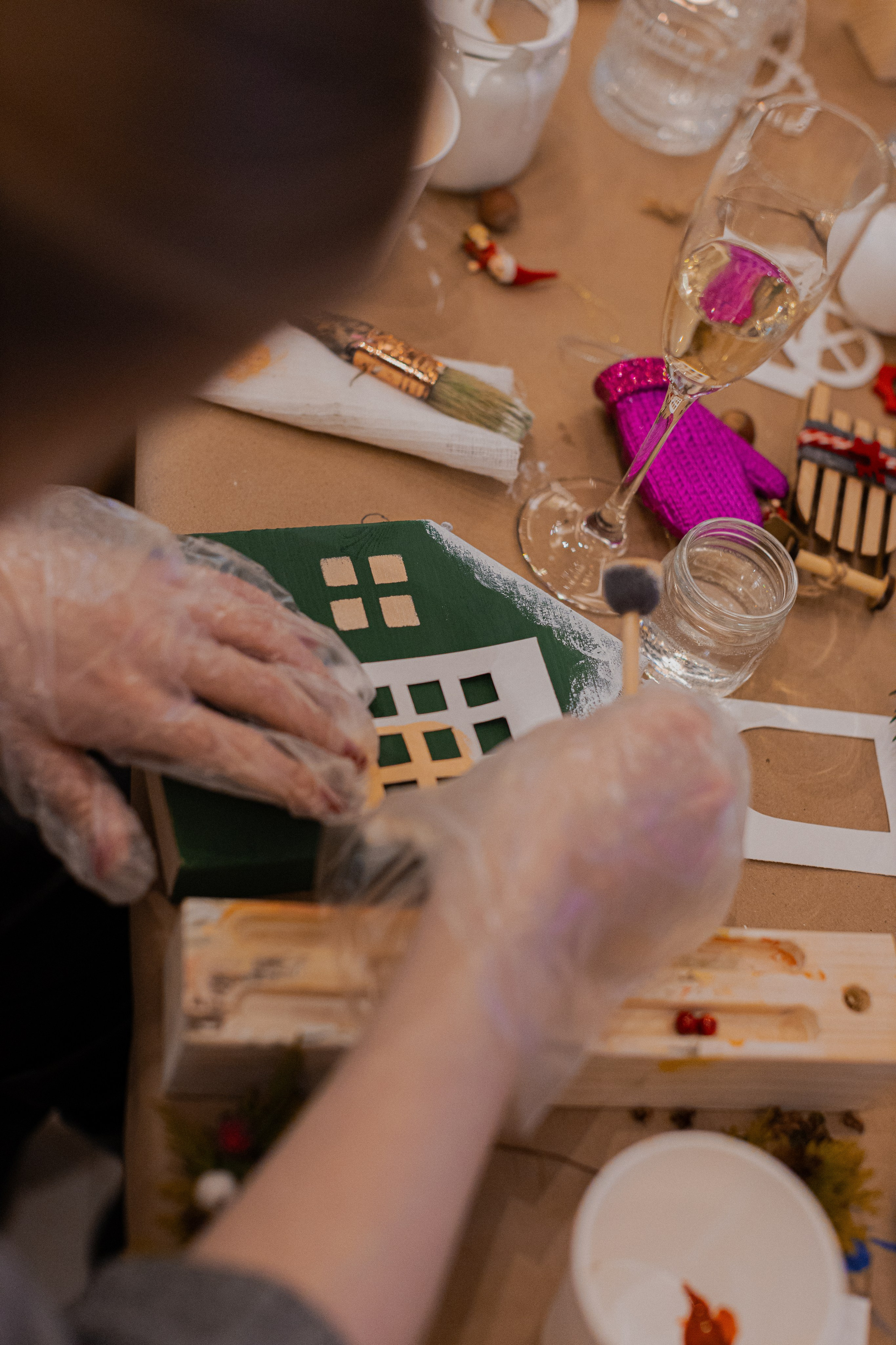 МК Домики. Анастасия Ракчеева Художник