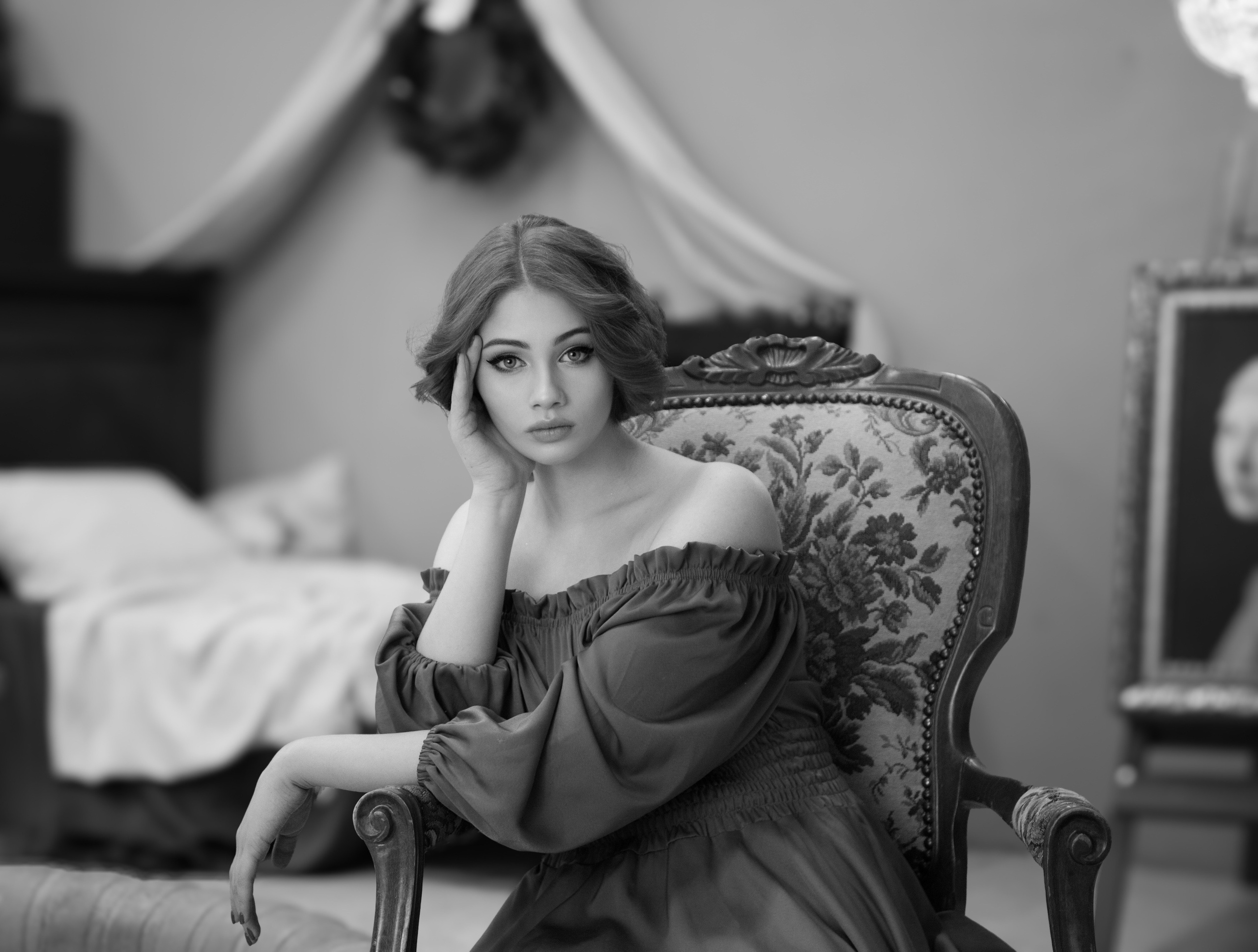 Подруги Новогодняя съемка в студии. Свадебный и семейный фотограф в Москве Мила Широких