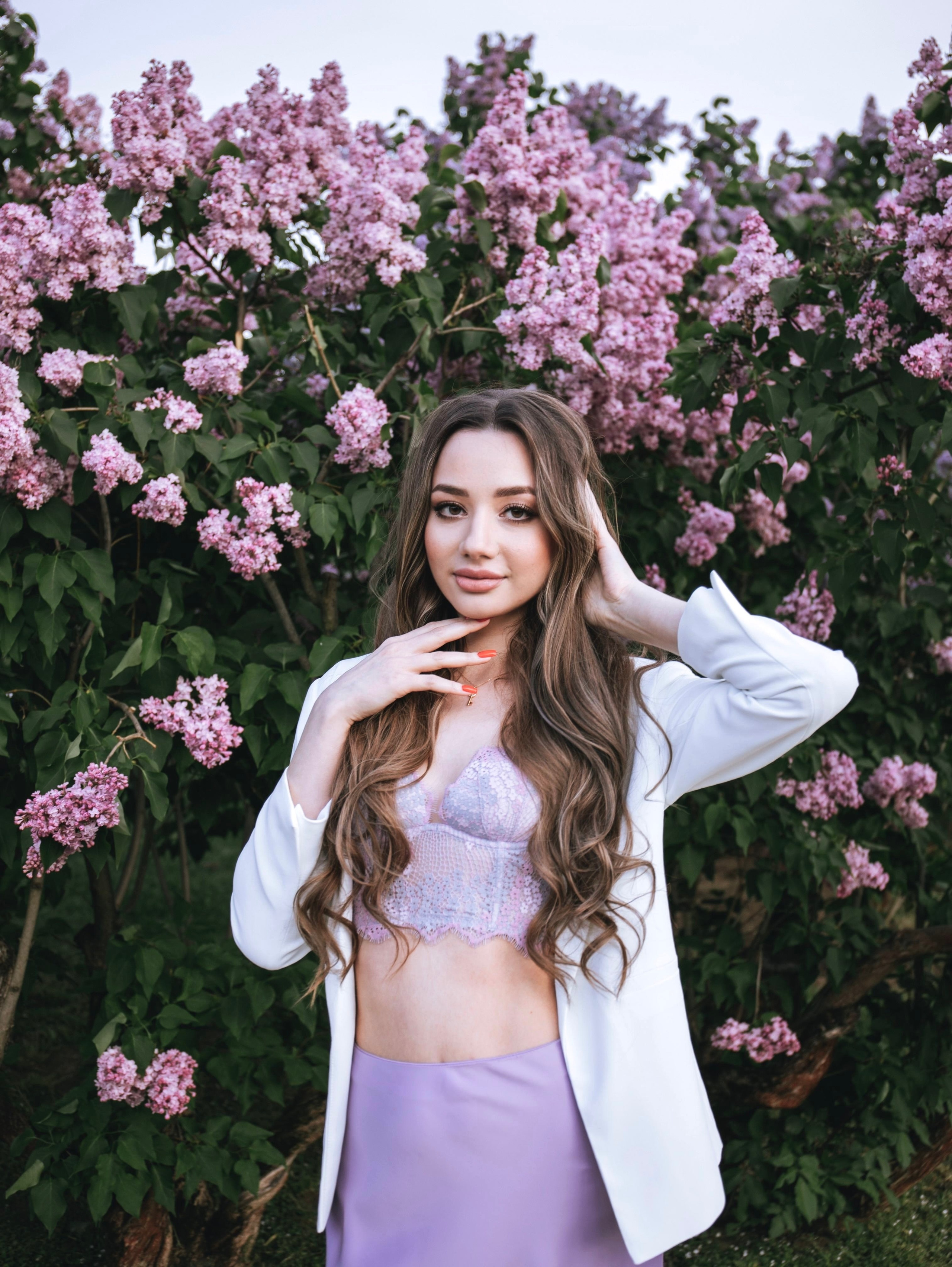 Цветение сирени на ВДНХ. Свадебный и семейный фотограф в Москве Мила Широких