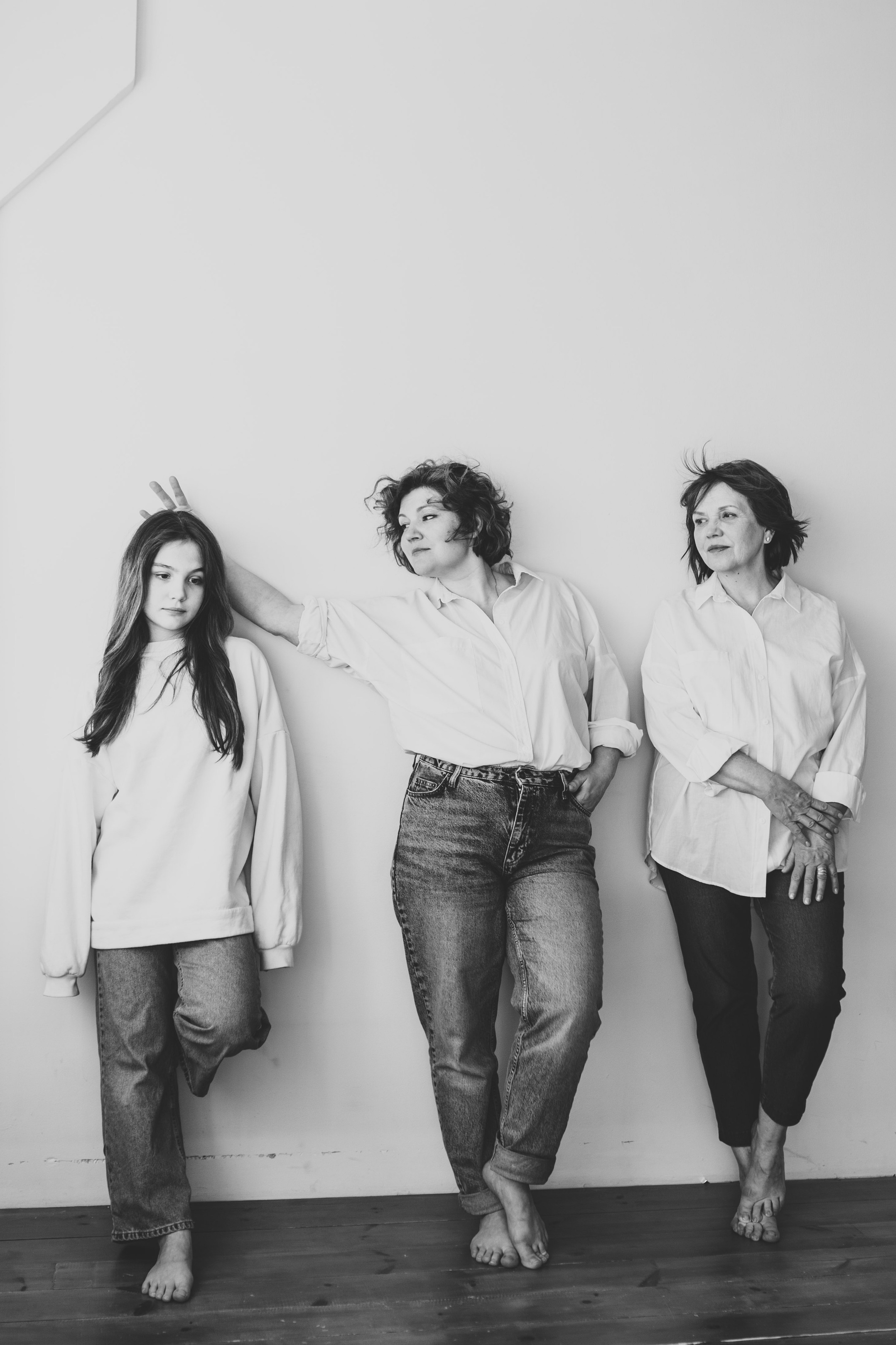 Связь поколений — портреты в студии