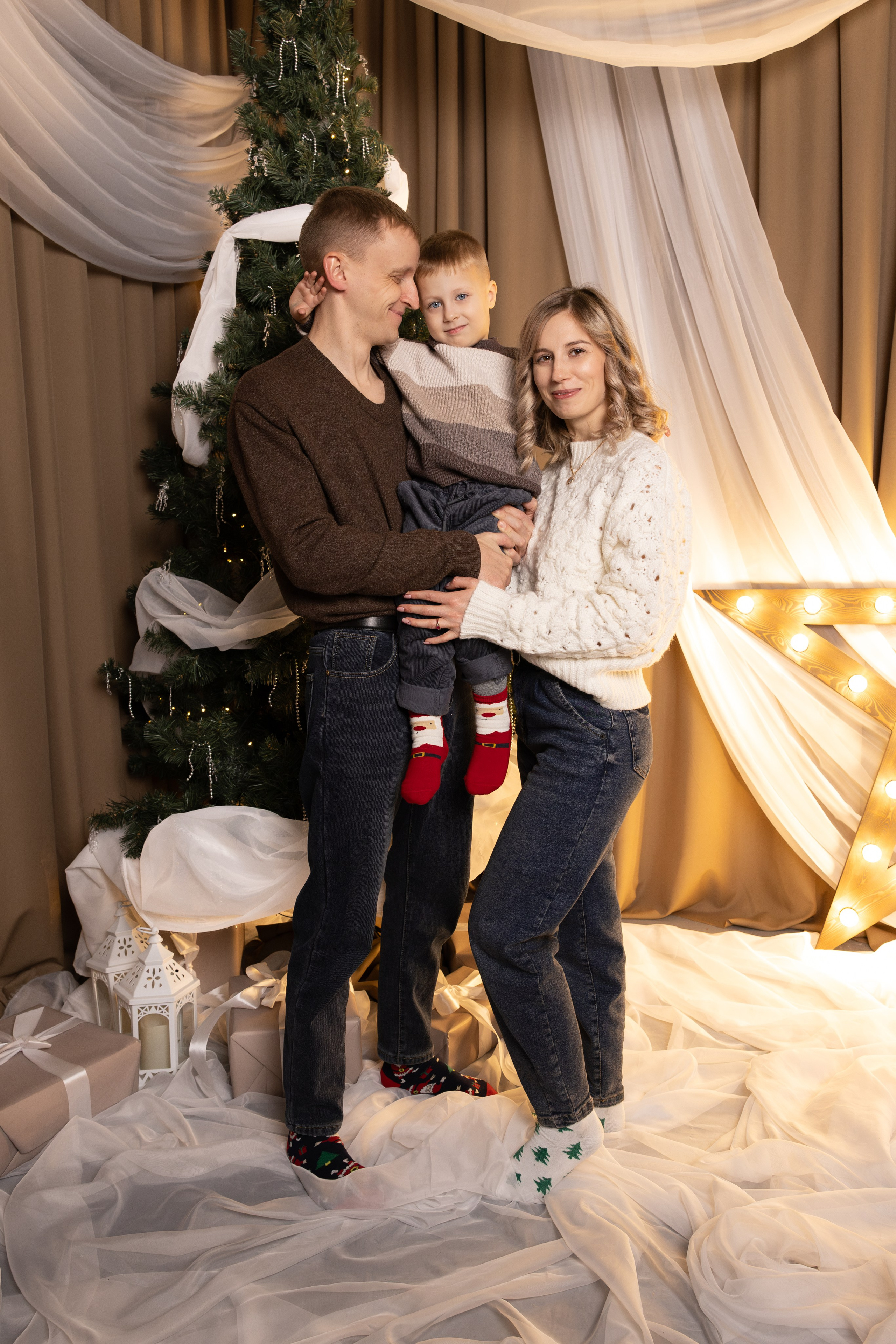 Новогодние. Фотограф Новосибирск, Академгородок, Бердск — Айна