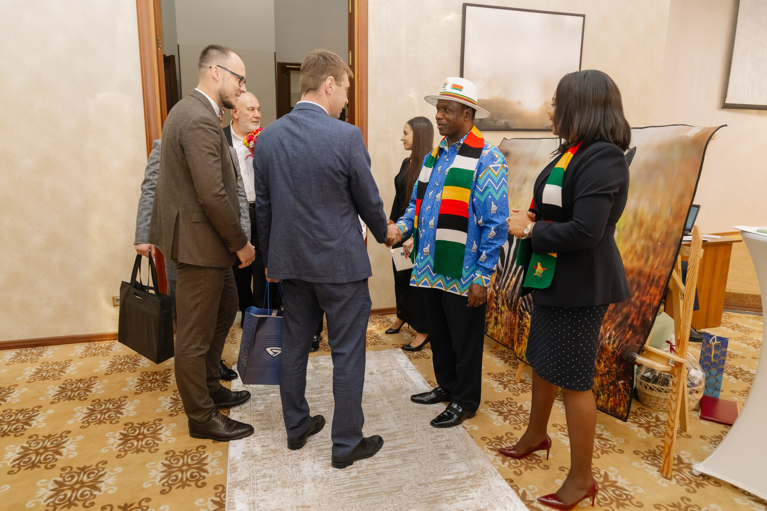 Фотосъемка делегации Посольства Зимбабве в Минске. Свадебный фотограф в Минске/Беларуси Сергей Спиридонов