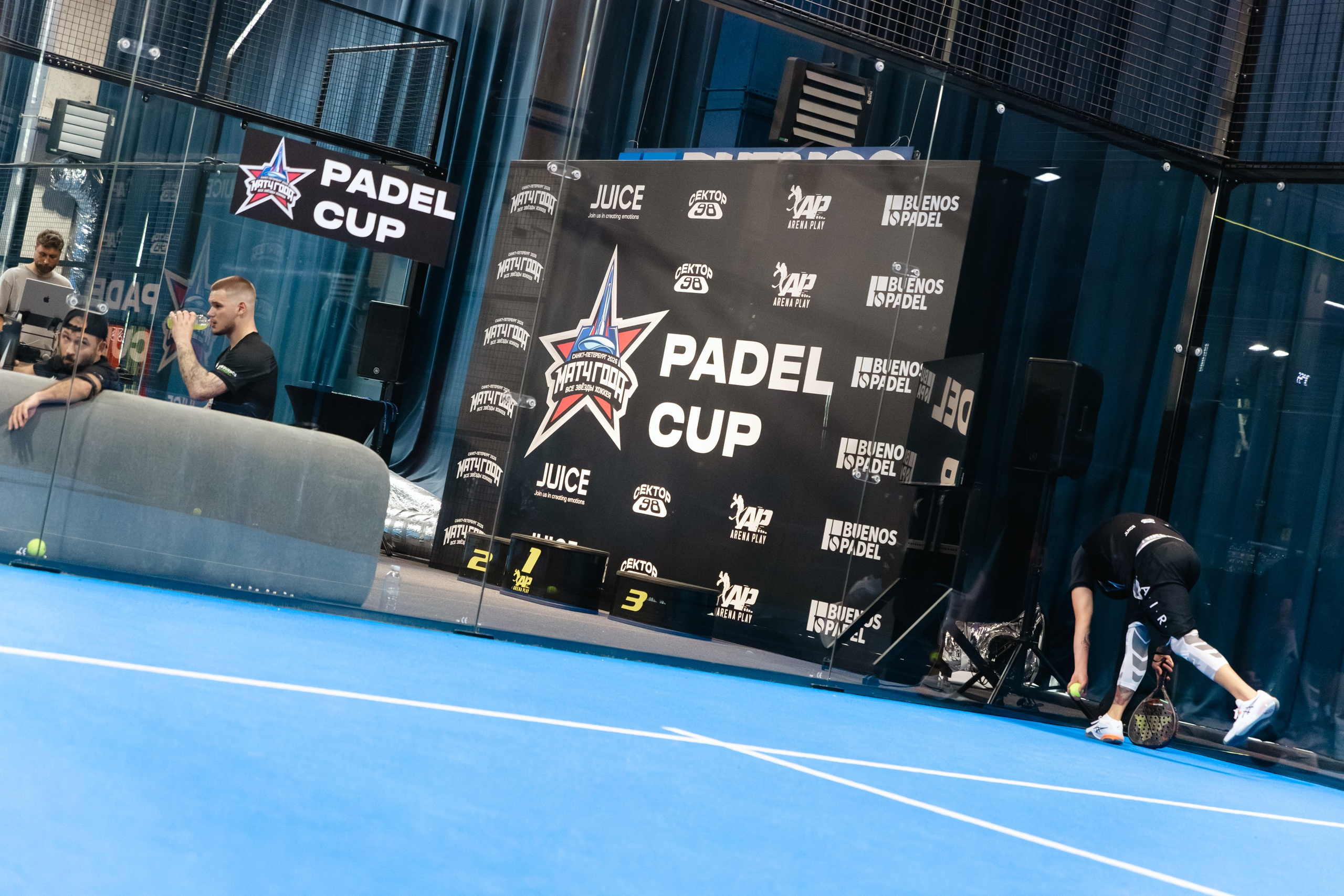 Матч года Padel Cup. Фотограф Иван Косарев