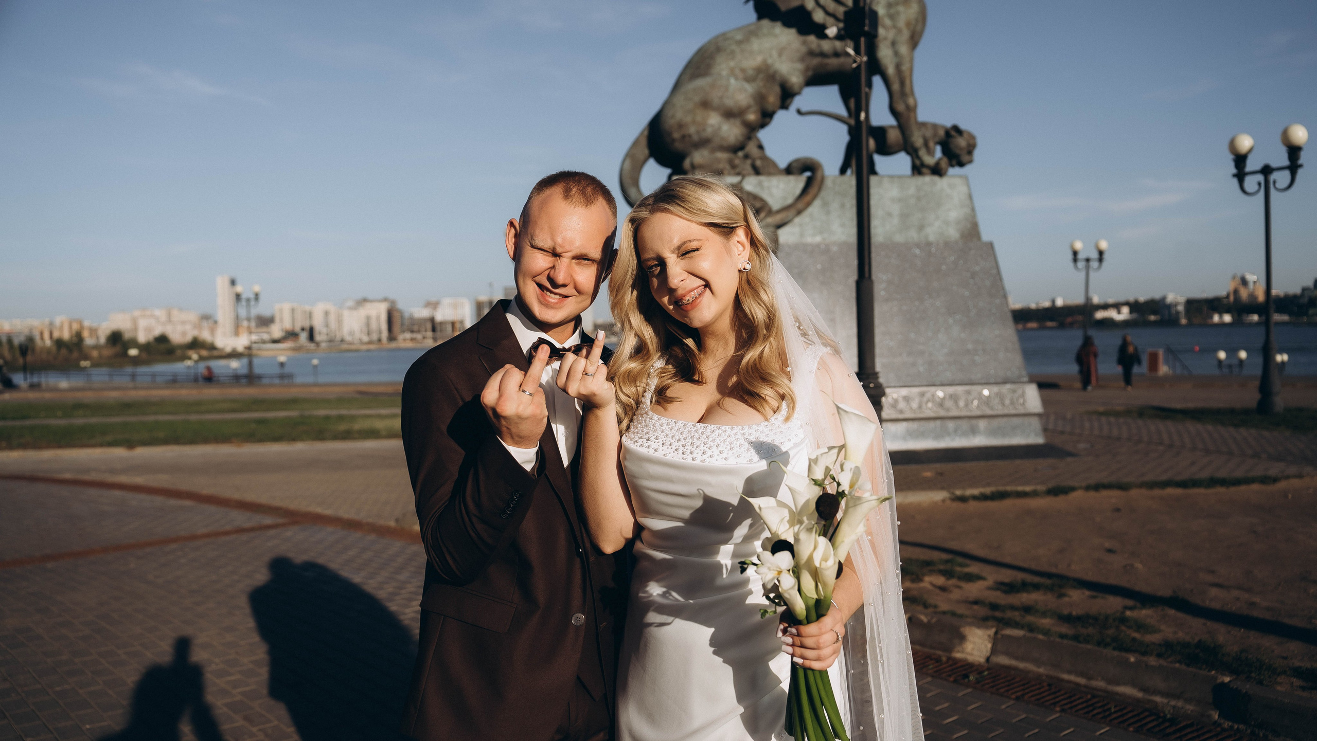 Яркая свадебная съёмка. Алиса Никитцова | Фотограф в Казани