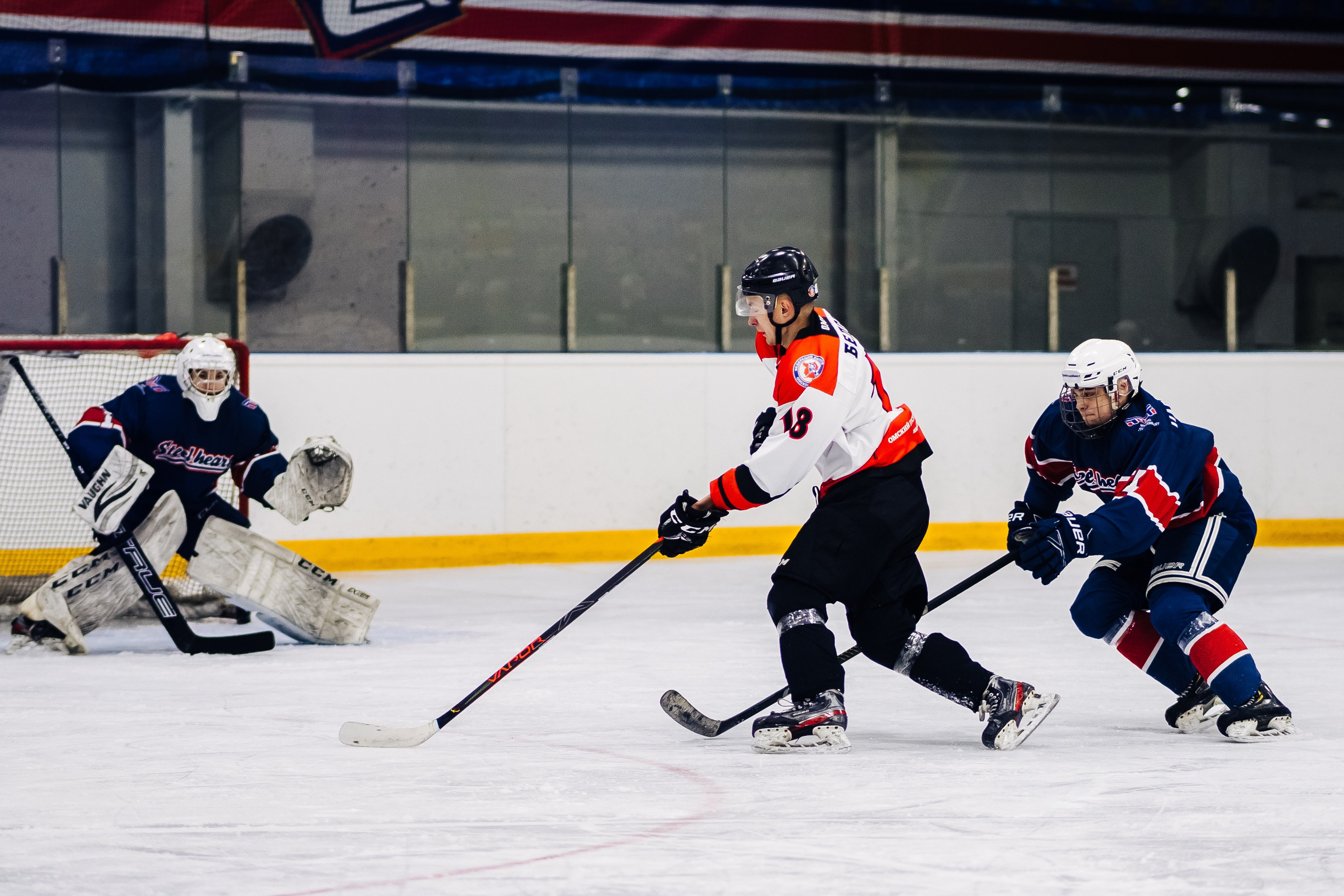 Хоккей. СХЛ / 20.01.24. Денис Прохоров Фотограф в г. Магнитогорск