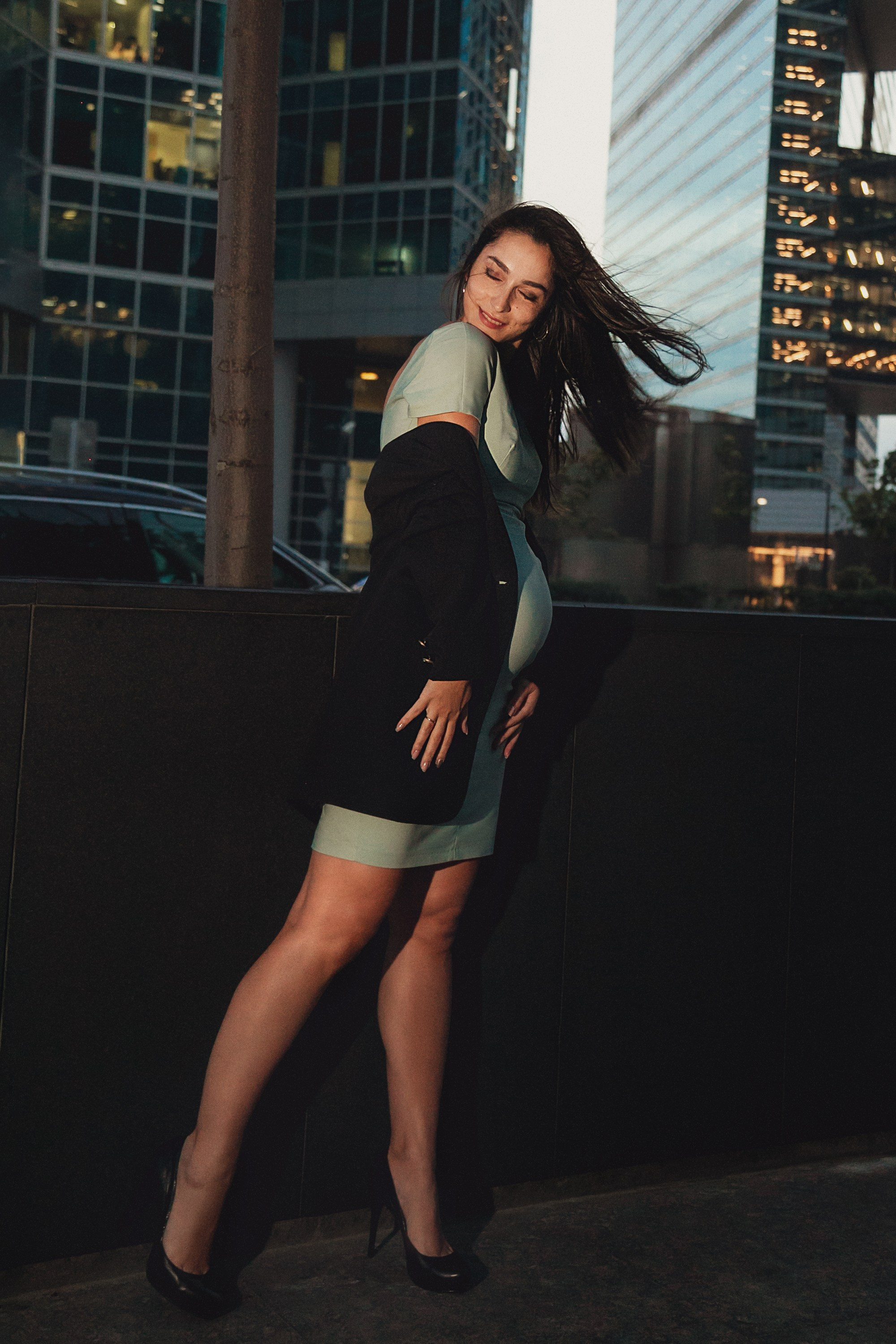 фотограф Анна Добрачёва, Anna Dobracheva, AIDphoto, беременность, москва сити, фотосессия в городе