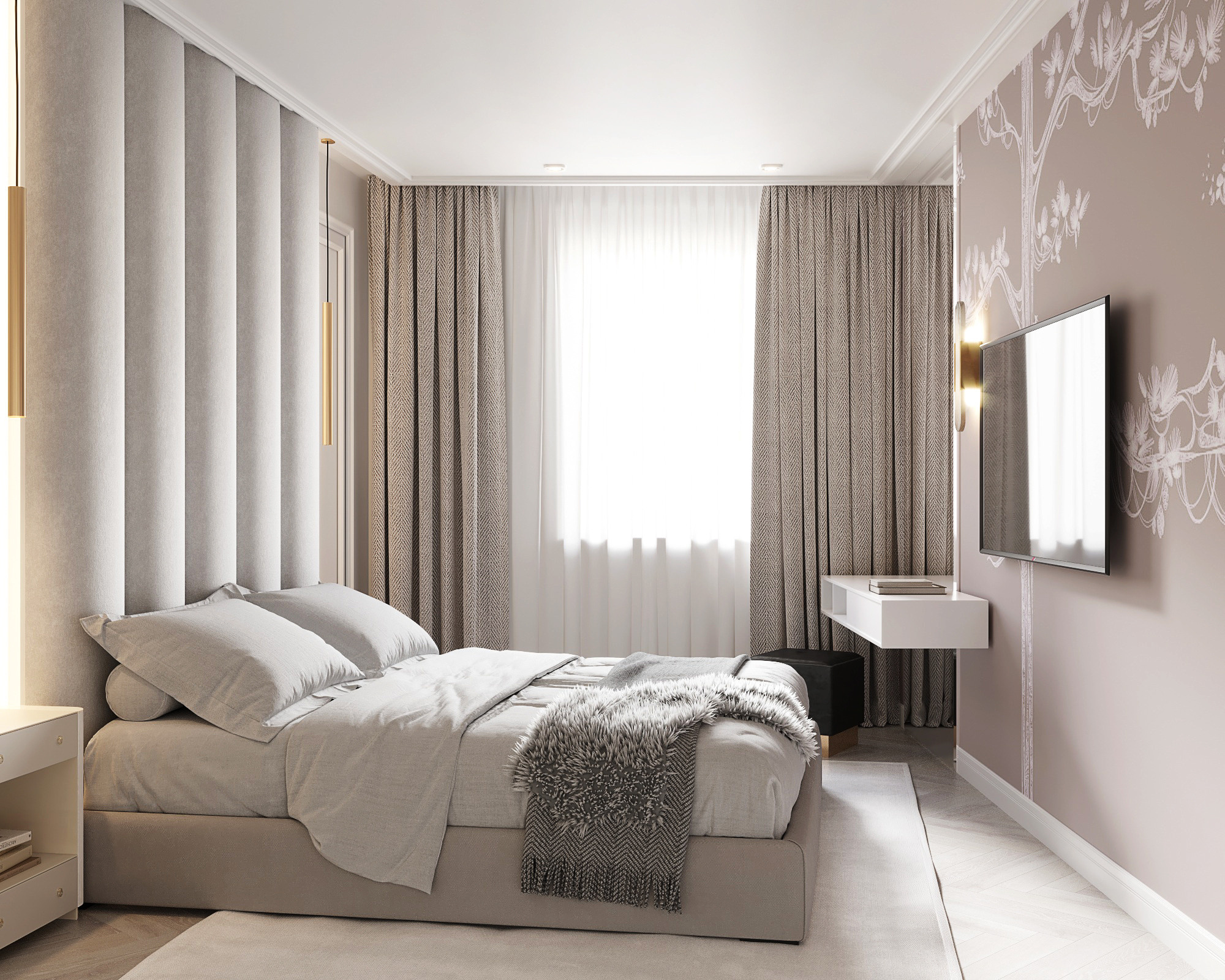 Квартира 98 кв. м. ул. Твардовского. Чугунова Анастасия. Дизайн интерьеров и архитектурное проектирование