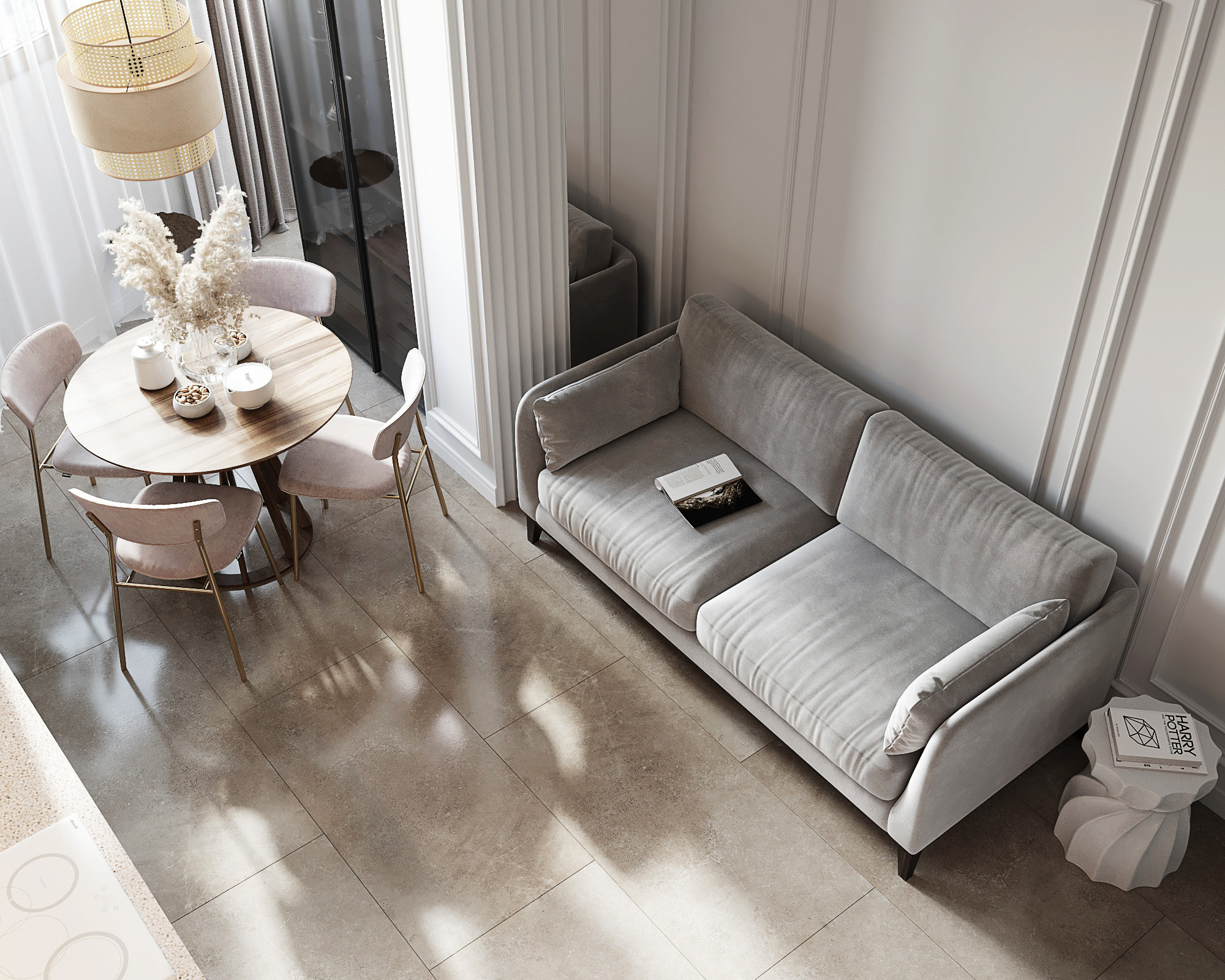 Квартира 98 кв. м. ул. Твардовского. Чугунова Анастасия. Дизайн интерьеров и архитектурное проектирование