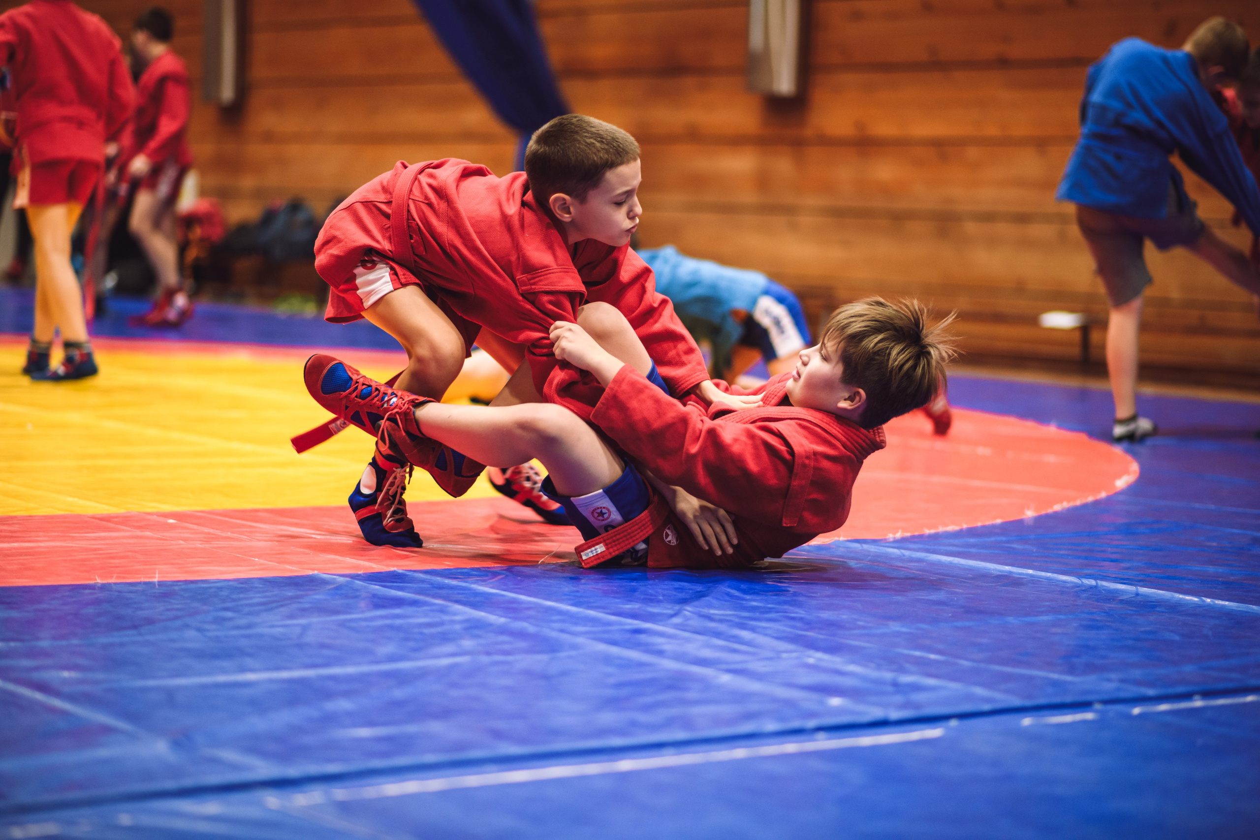Тренировка Самбо. Фотограф в Санкт-Петербурге Виталий Кедов