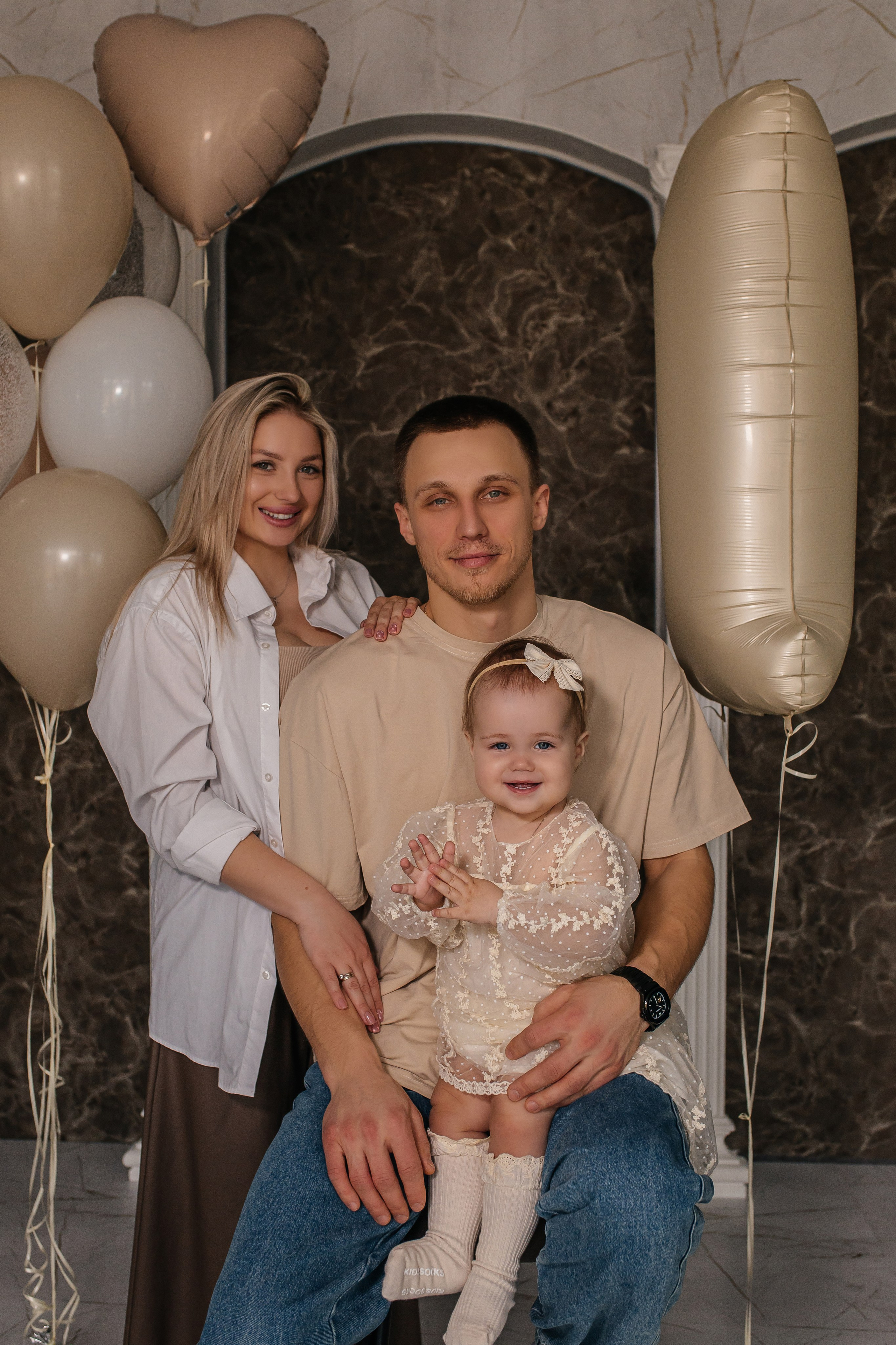 Семейная фотосессия в честь годовасия. Свадебный фотограф в Ростове-на-Дону и Азове Малявка Анастасия