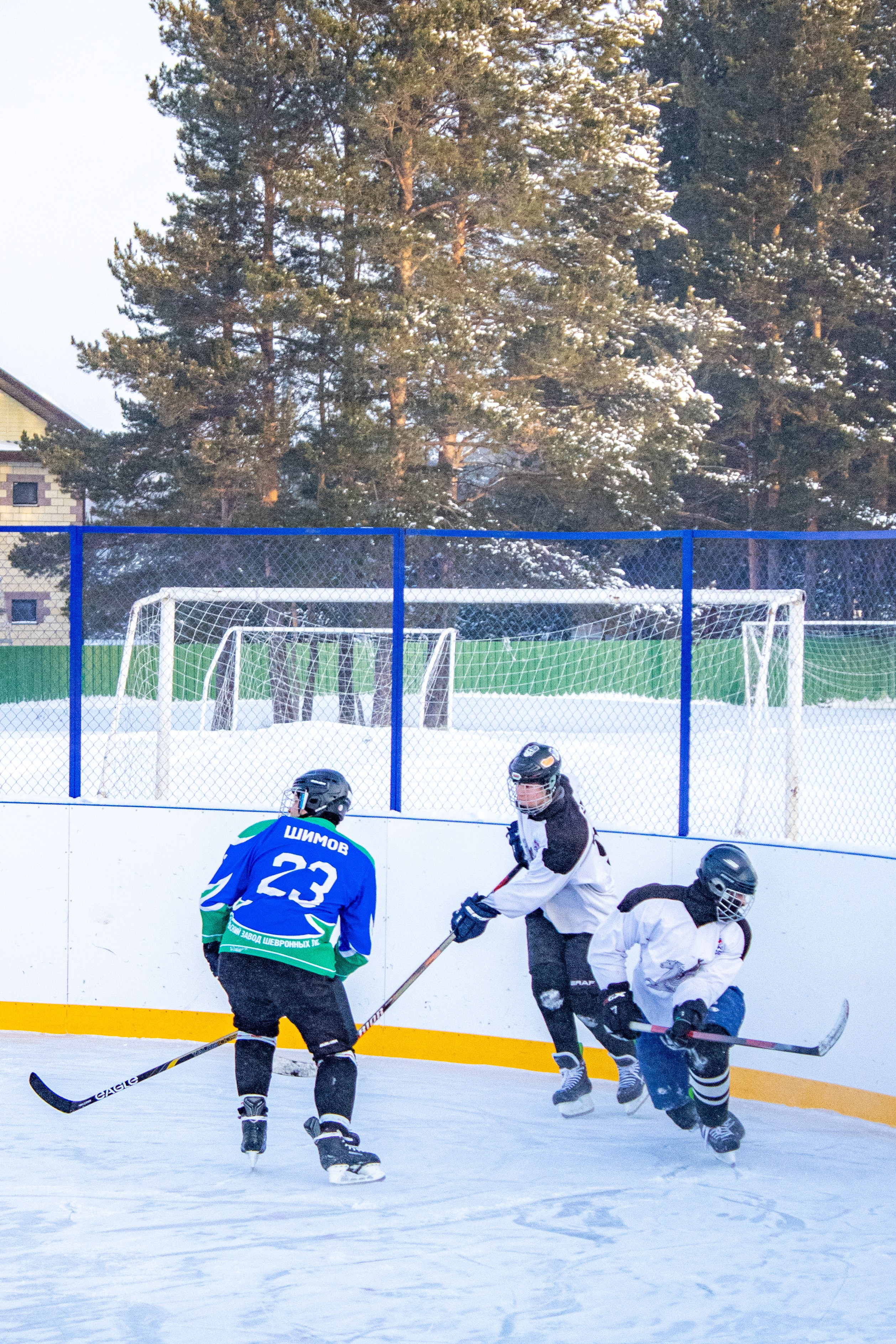 Хоккей г.п Атиг-г.п Дружинино
